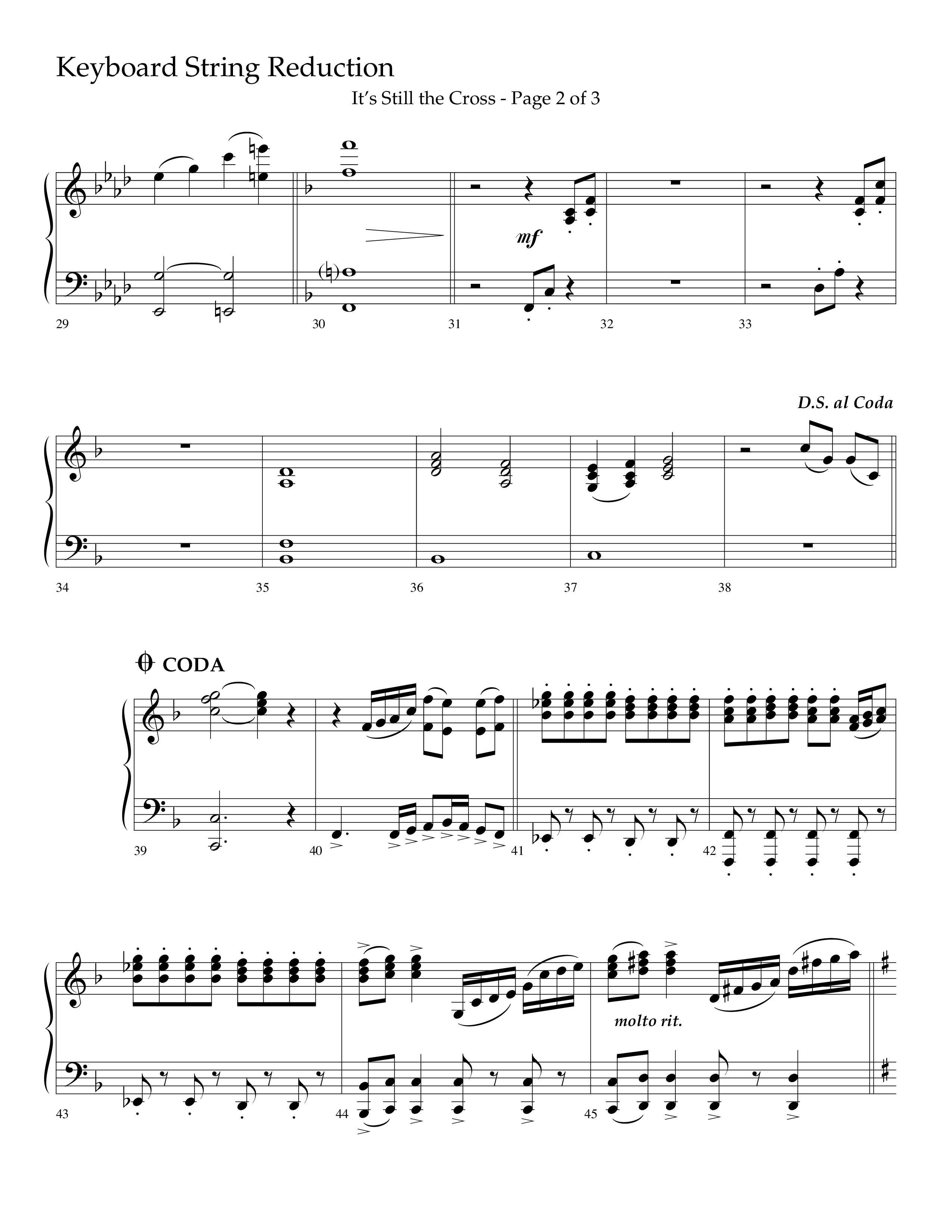 It’s Still The Cross (Choral Anthem SATB) String Reduction (Lifeway Choral / Arr. Dave Williamson)