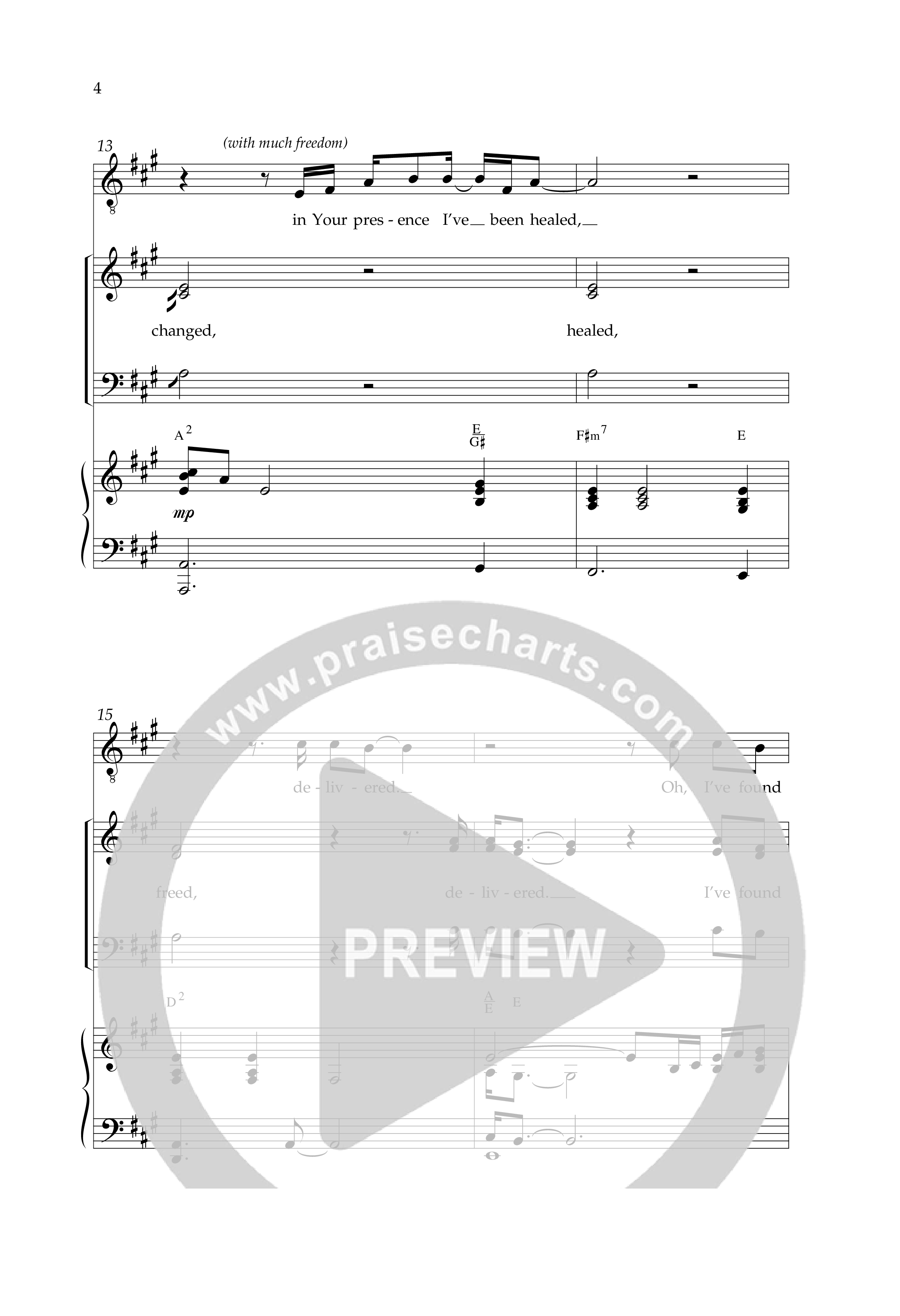 I Won't Go Back (Choral Anthem SATB) Anthem (SATB/Piano) (Lifeway Choral / Arr. Jim Hammerly)