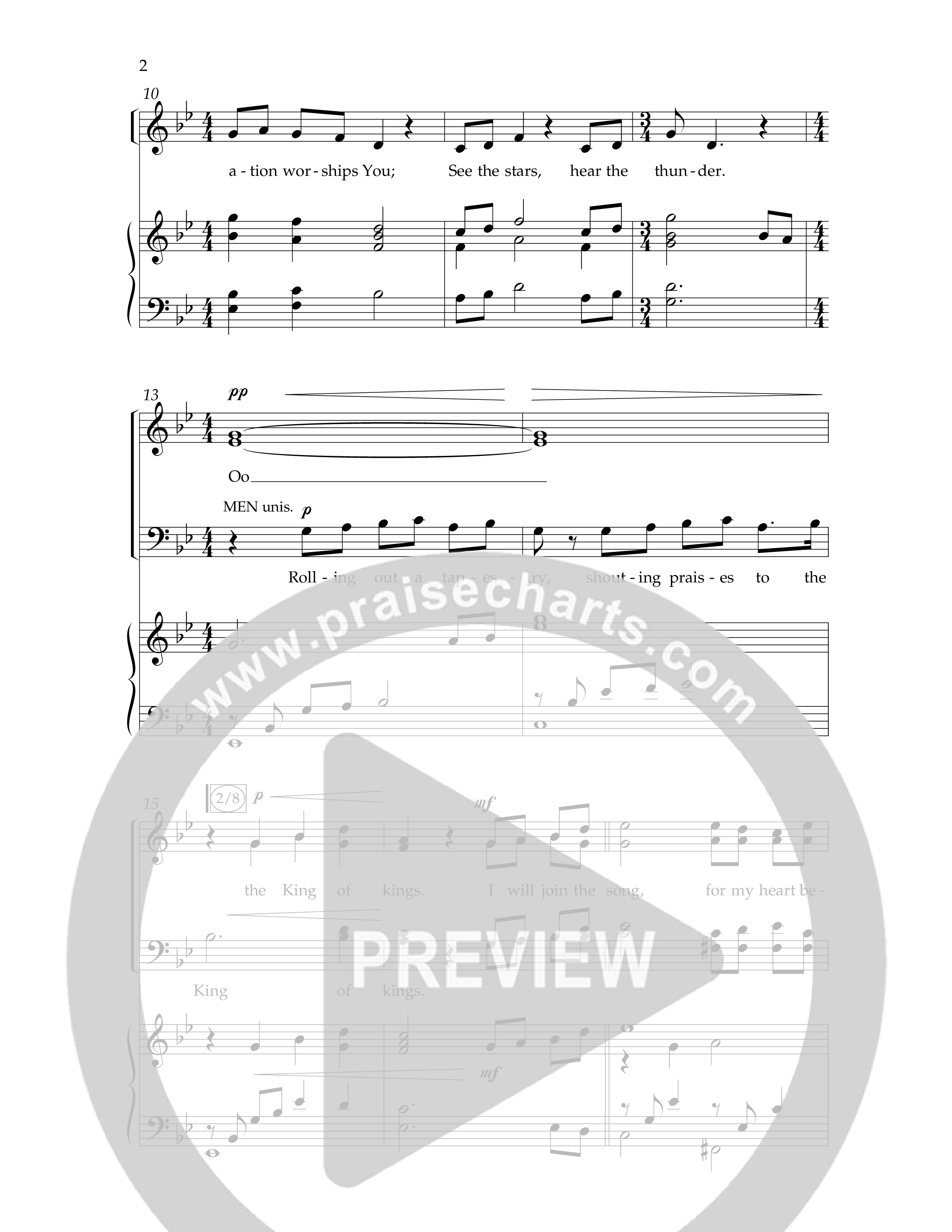 Join The Song (Choral Anthem SATB) Anthem (SATB/Piano) (Lifeway Choral / Arr. Phillip Keveren)
