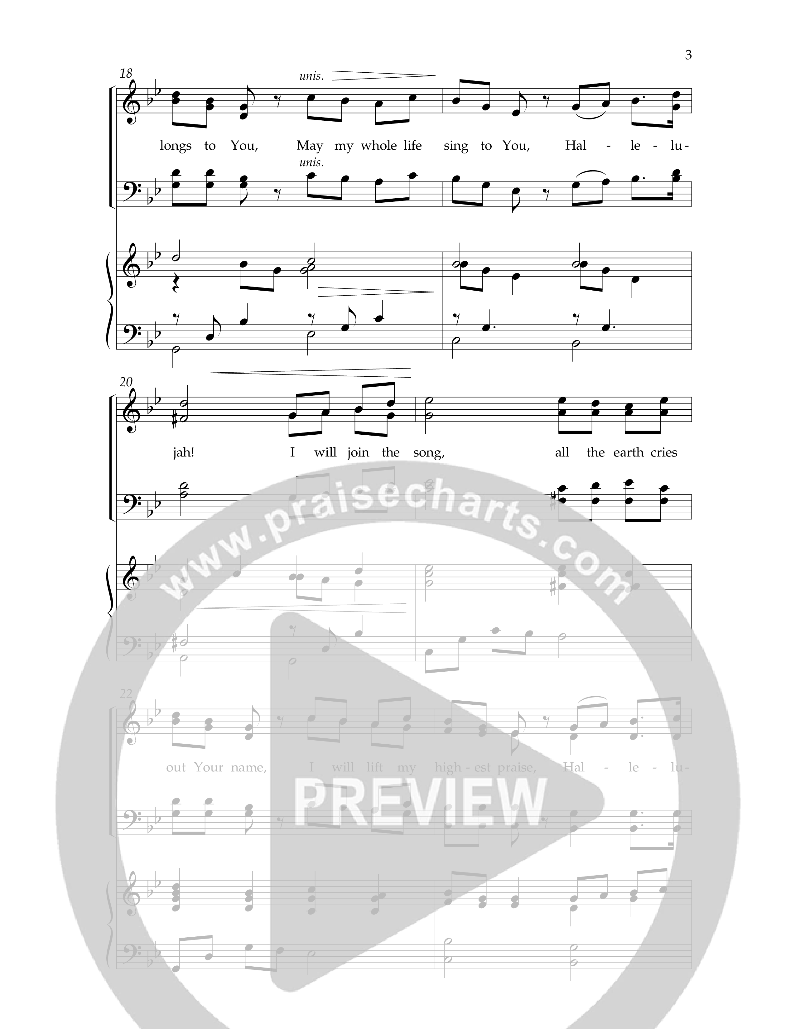 Join The Song (Choral Anthem SATB) Anthem (SATB/Piano) (Lifeway Choral / Arr. Phillip Keveren)