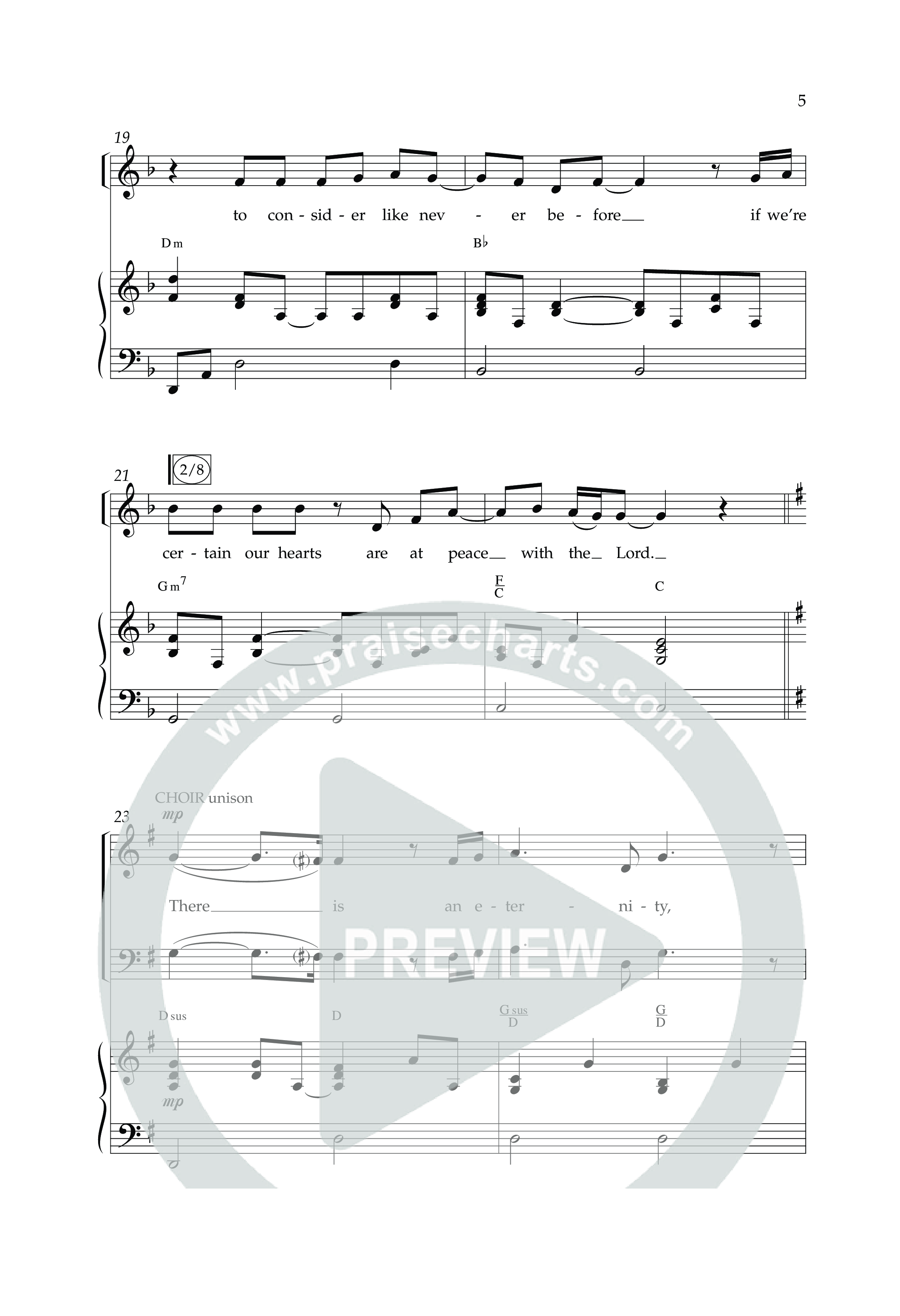 Eternity (Choral Anthem SATB) Anthem (SATB/Piano) (Lifeway Choral / Arr. Bradley Knight)