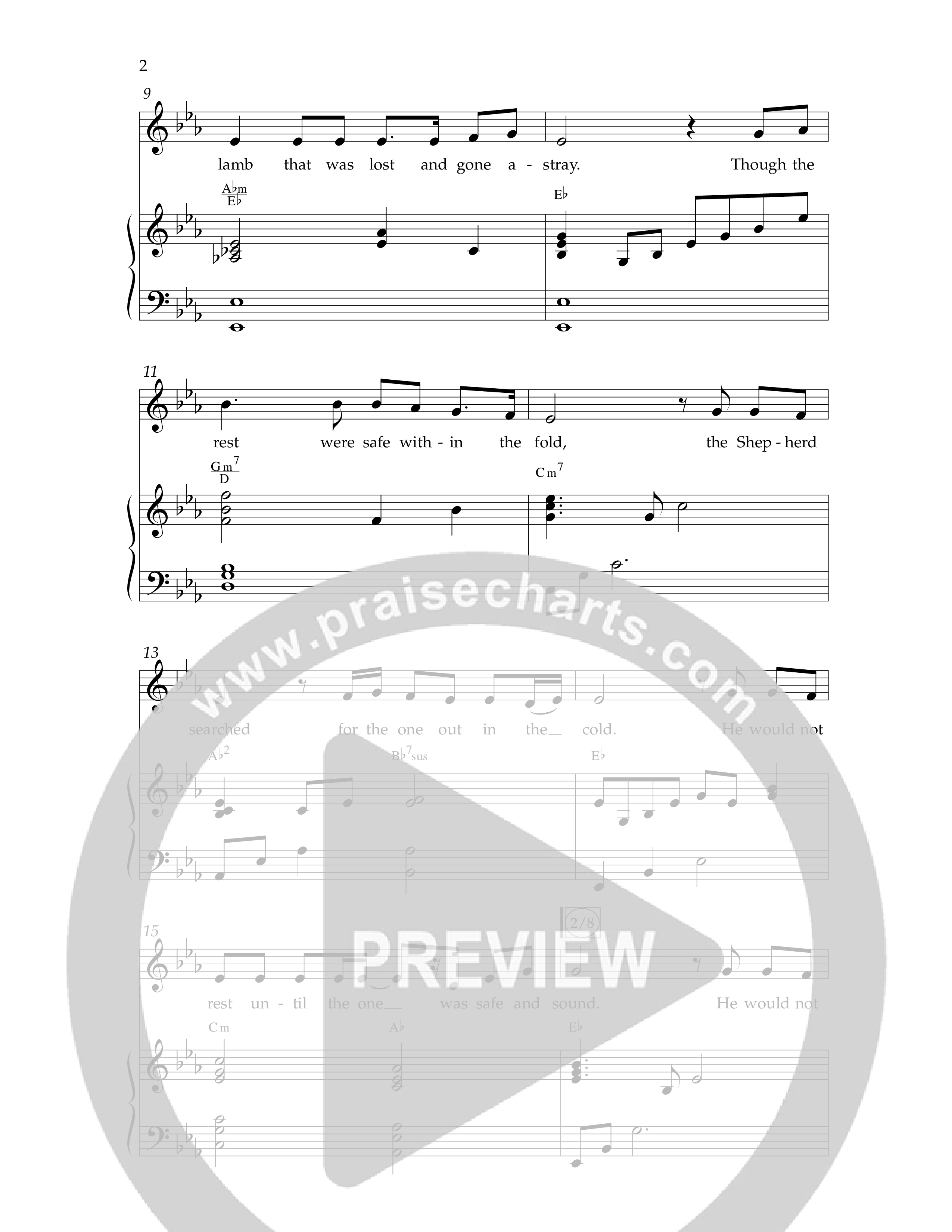 Even For One (Choral Anthem SATB) Anthem (SATB/Piano) (Lifeway Choral / Arr. Marty Hamby)