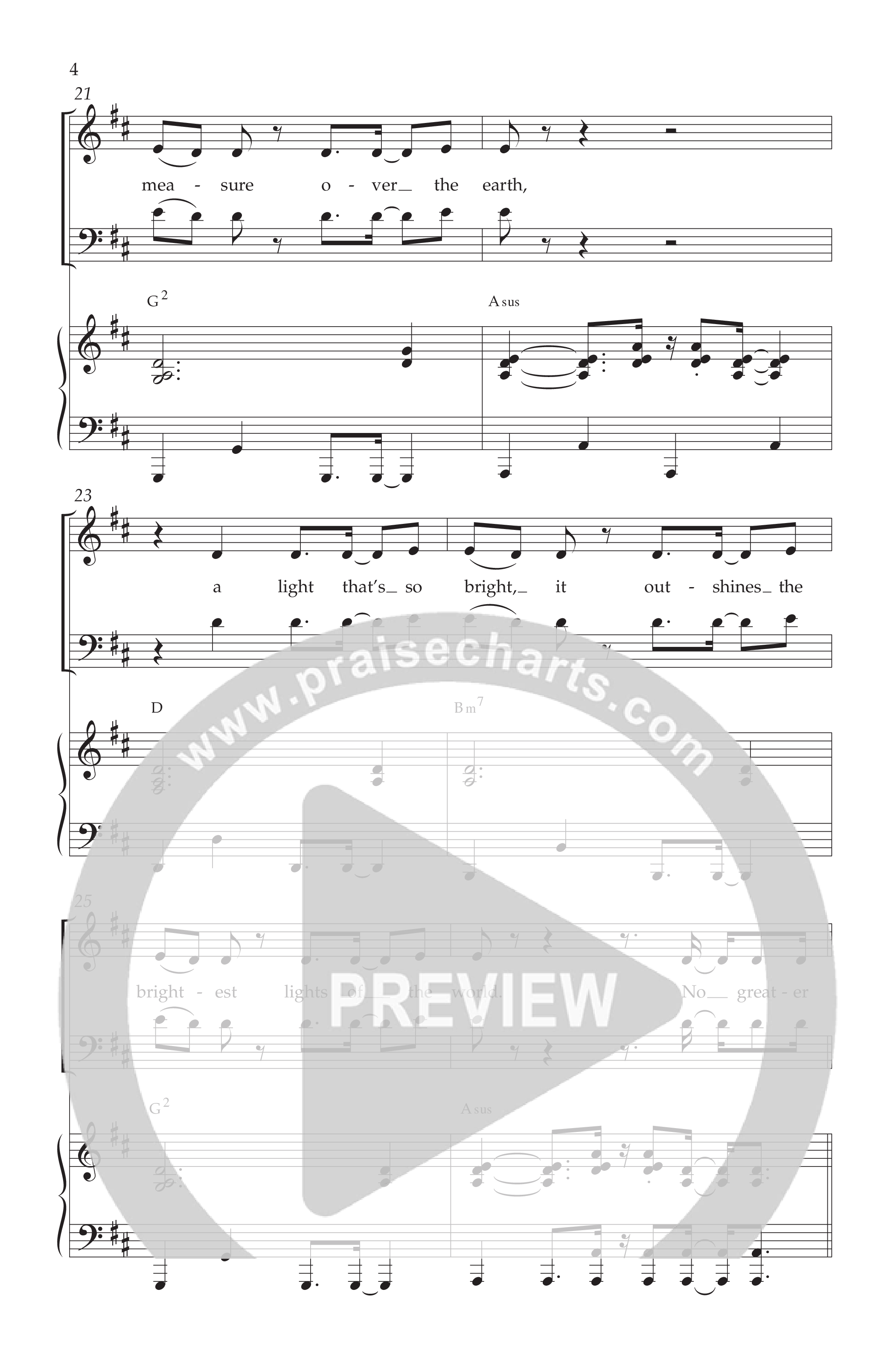 No Greater (Choral Anthem SATB) Anthem (SATB/Piano) (Lifeway Choral / Arr. David Wise)