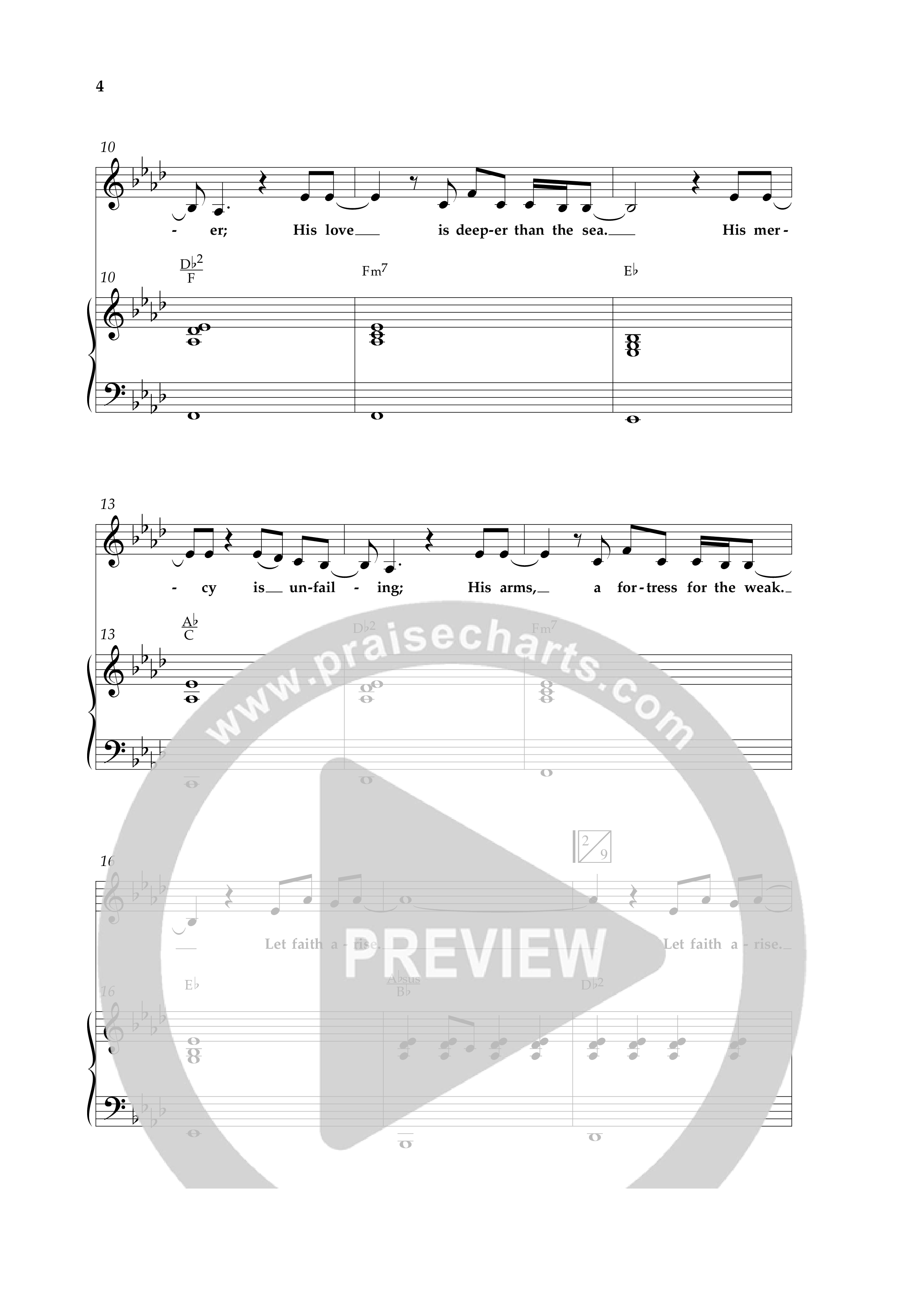 I Lift My Hands (Choral Anthem SATB) Anthem (SATB/Piano) (Lifeway Choral / Arr. Cliff Duren)