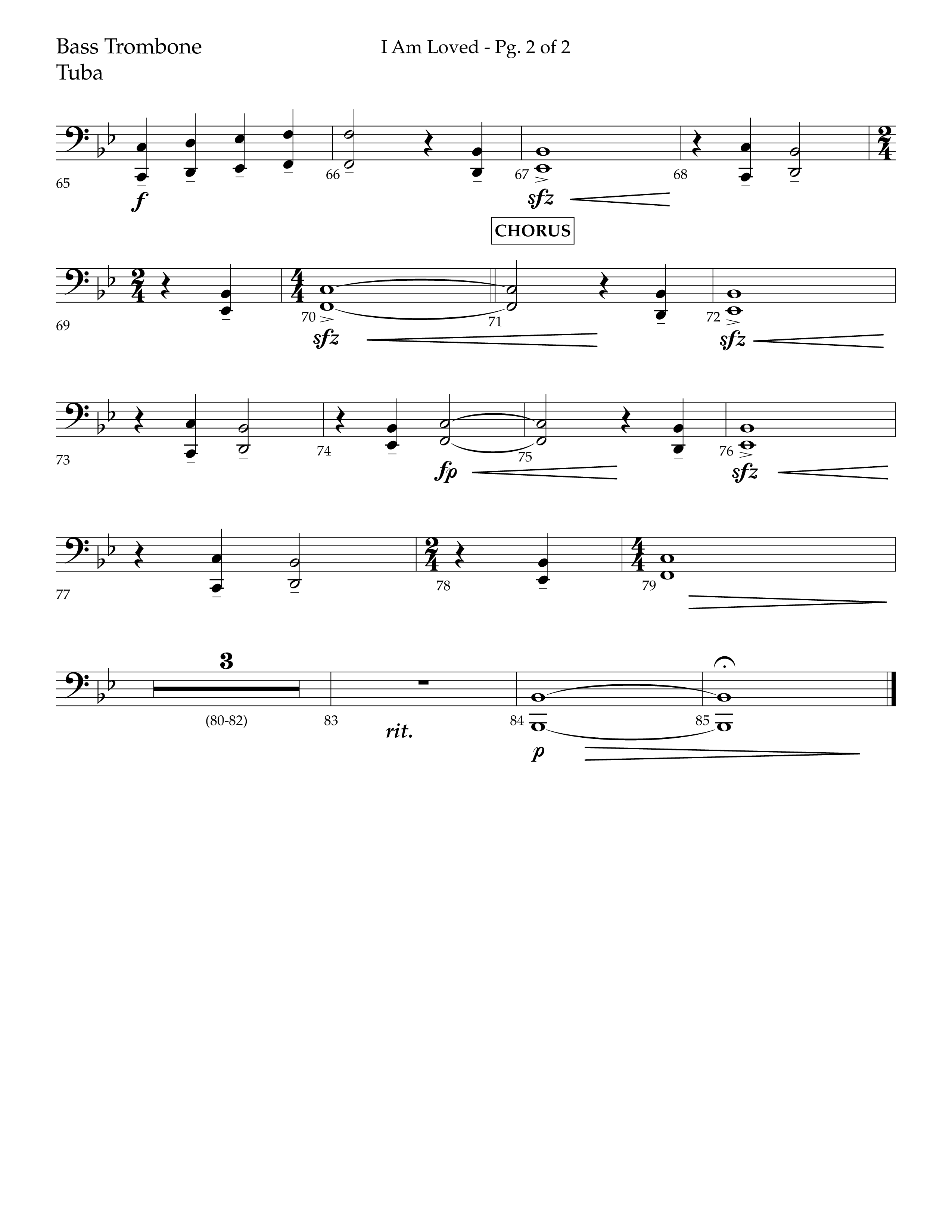 I Am Loved (Choral Anthem SATB) Orchestration (Lifeway Choral / Arr. John Bolin / Arr. Don Koch / Orch. Philip Keveren)