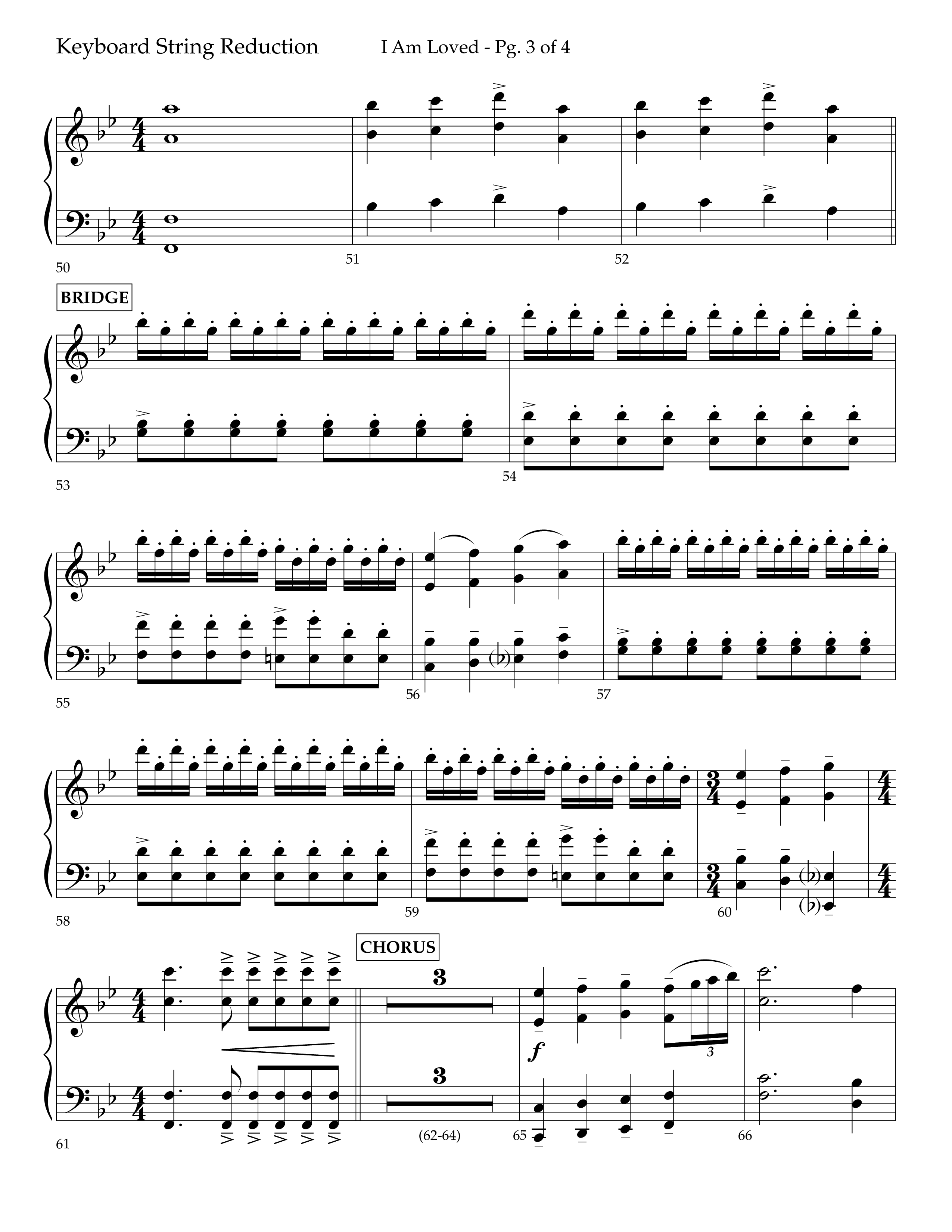 I Am Loved (Choral Anthem SATB) String Reduction (Lifeway Choral / Arr. John Bolin / Arr. Don Koch / Orch. Phillip Keveren)