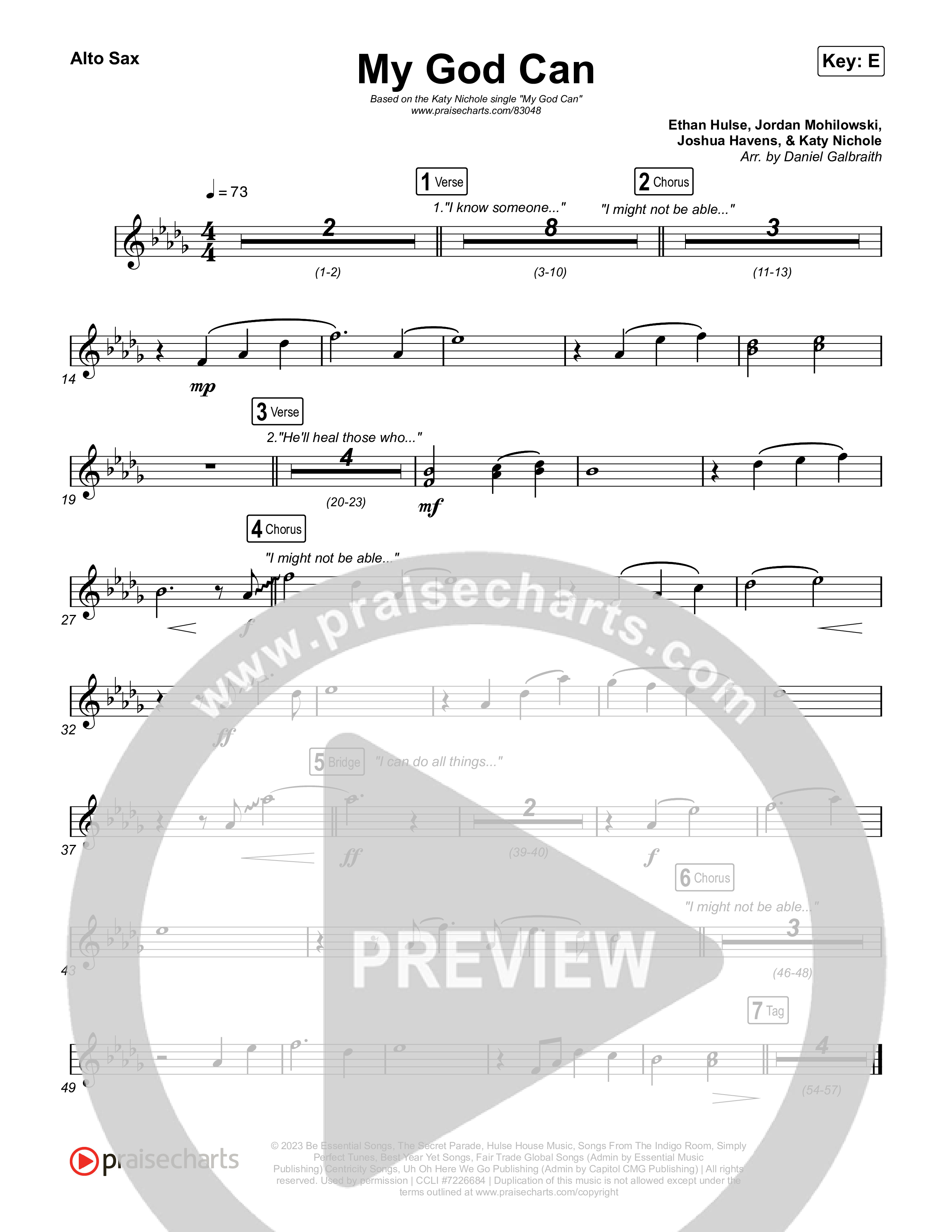 My God Can Sax Pack (Katy Nichole / Naomi Raine)