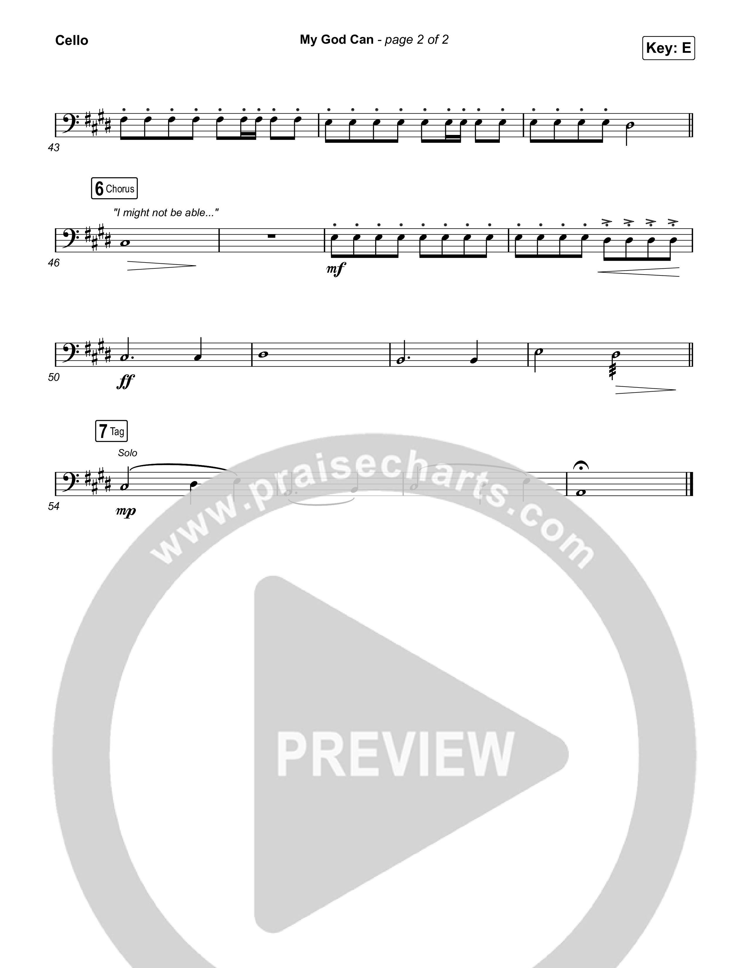 My God Can Cello (Katy Nichole / Naomi Raine)