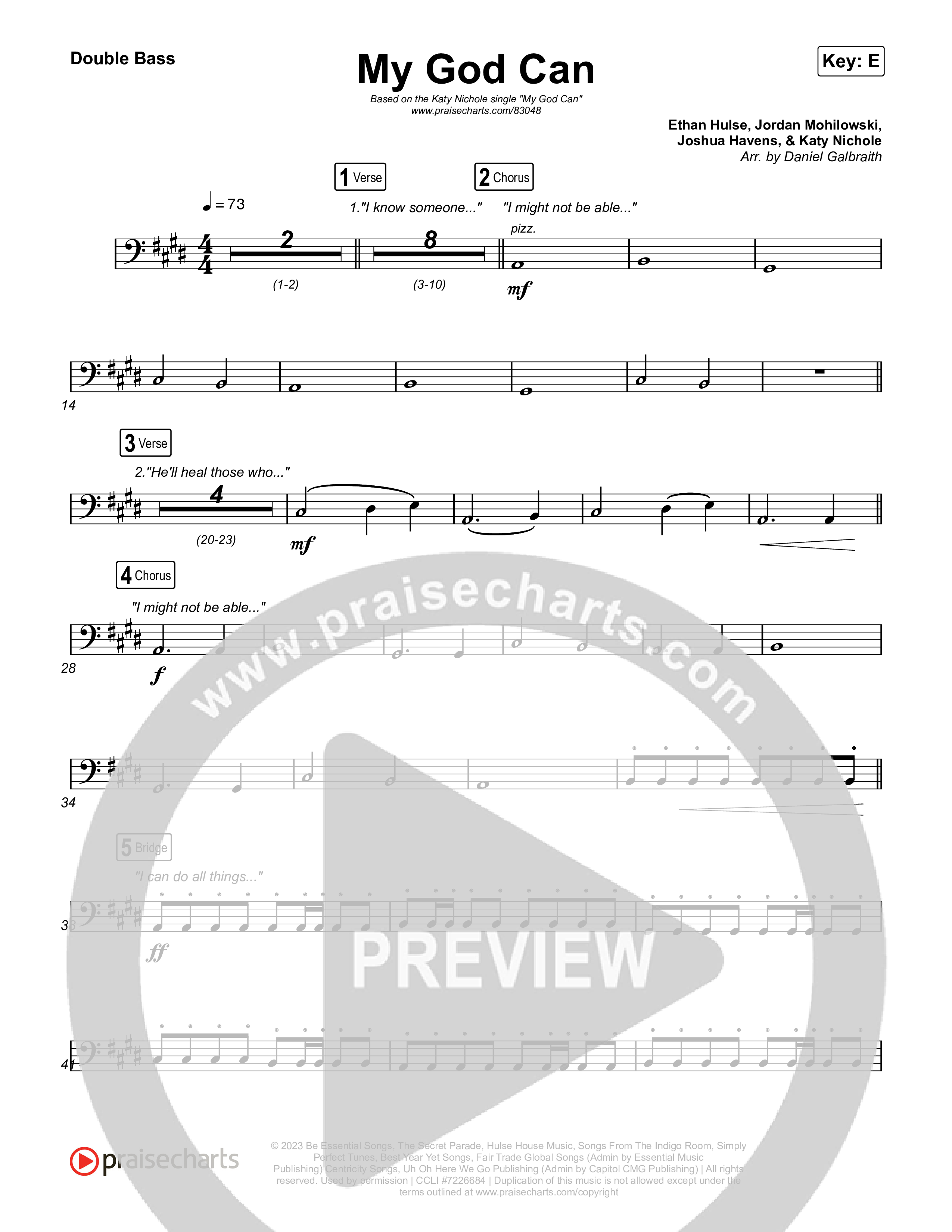 My God Can String Bass (Katy Nichole / Naomi Raine)