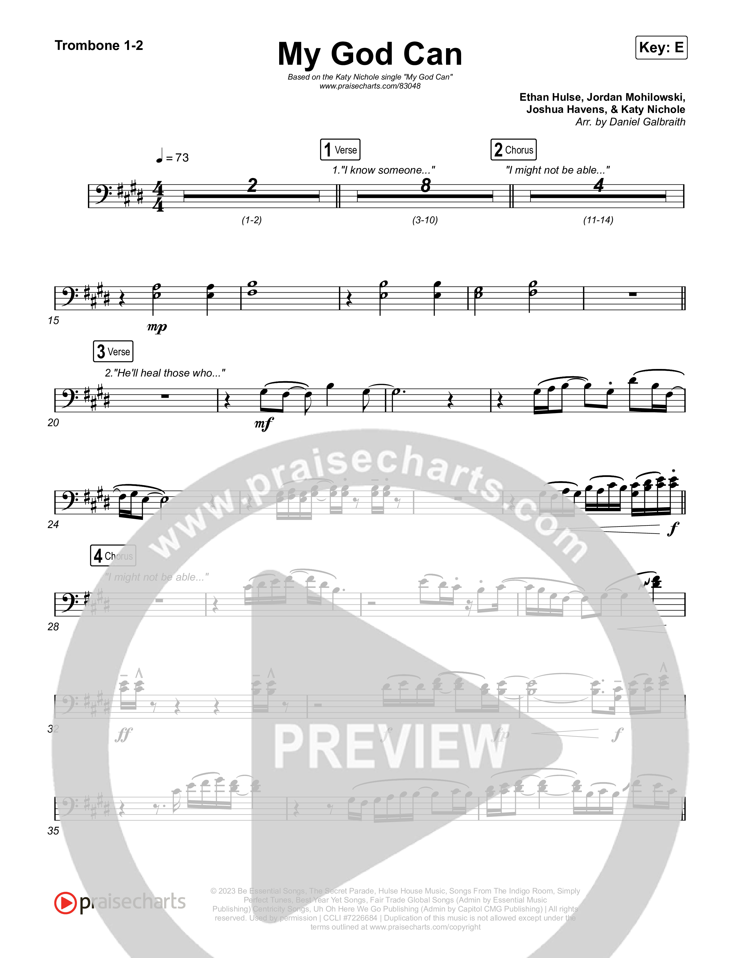 My God Can Trombone 1,2 (Katy Nichole / Naomi Raine)