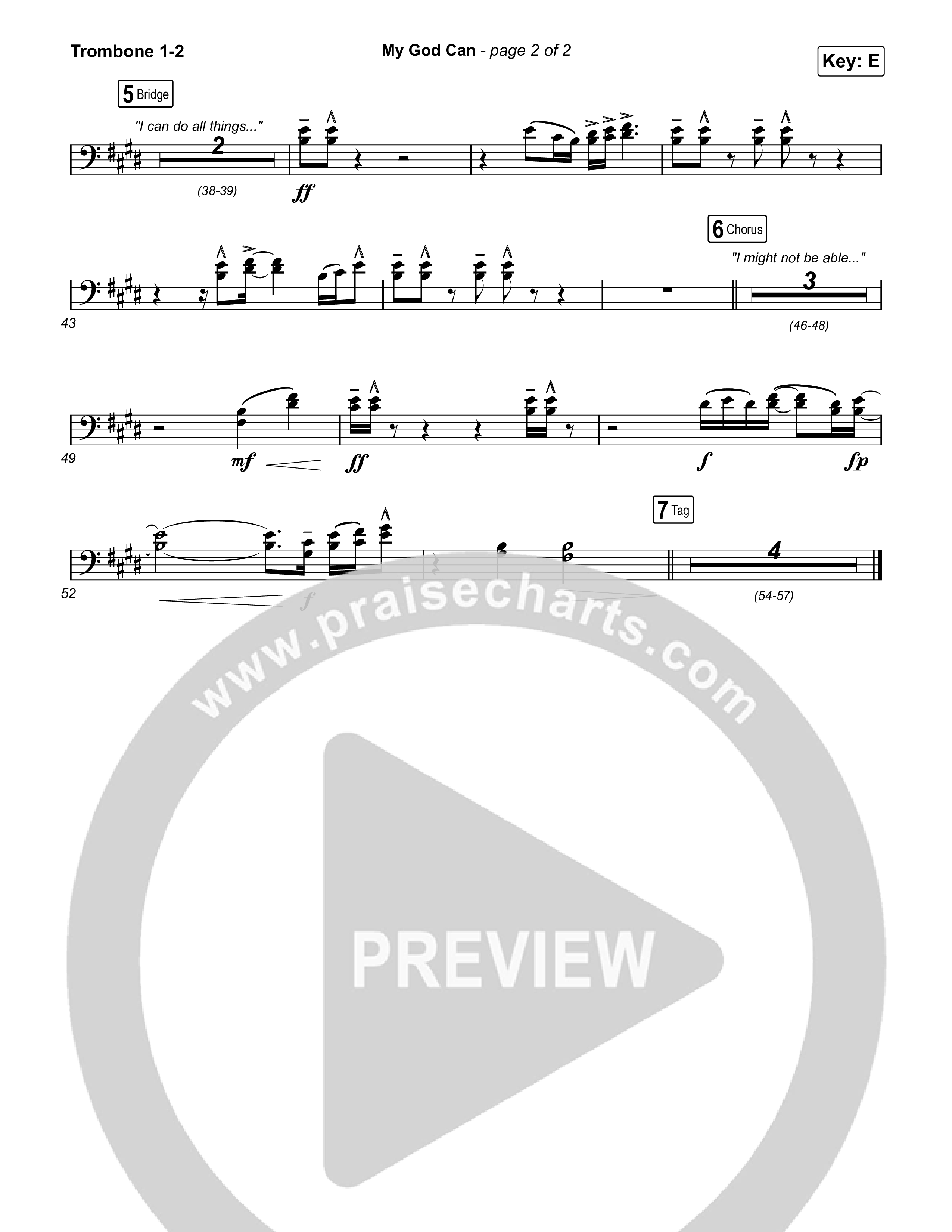 My God Can Trombone 1,2 (Katy Nichole / Naomi Raine)