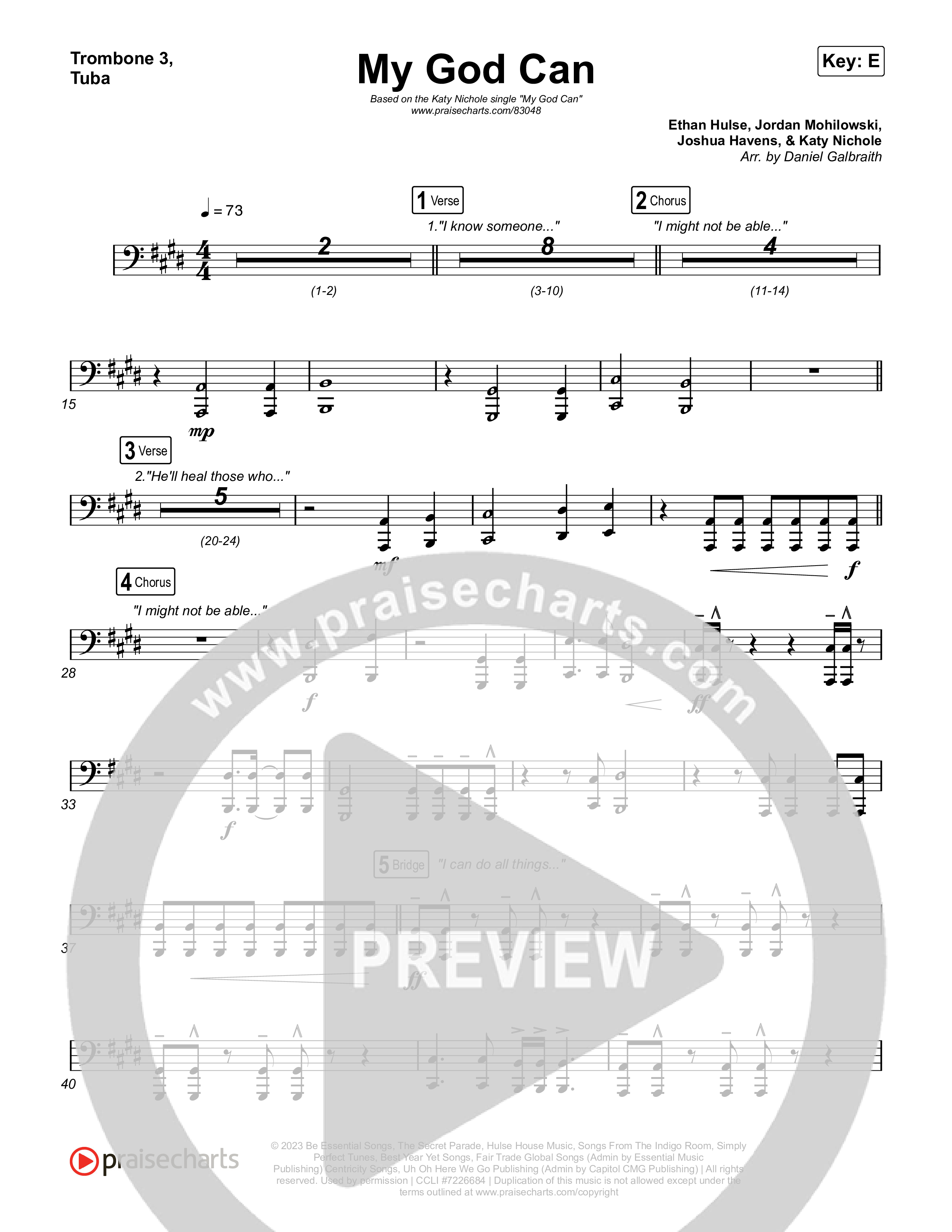 My God Can Trombone 1,2 (Katy Nichole / Naomi Raine)