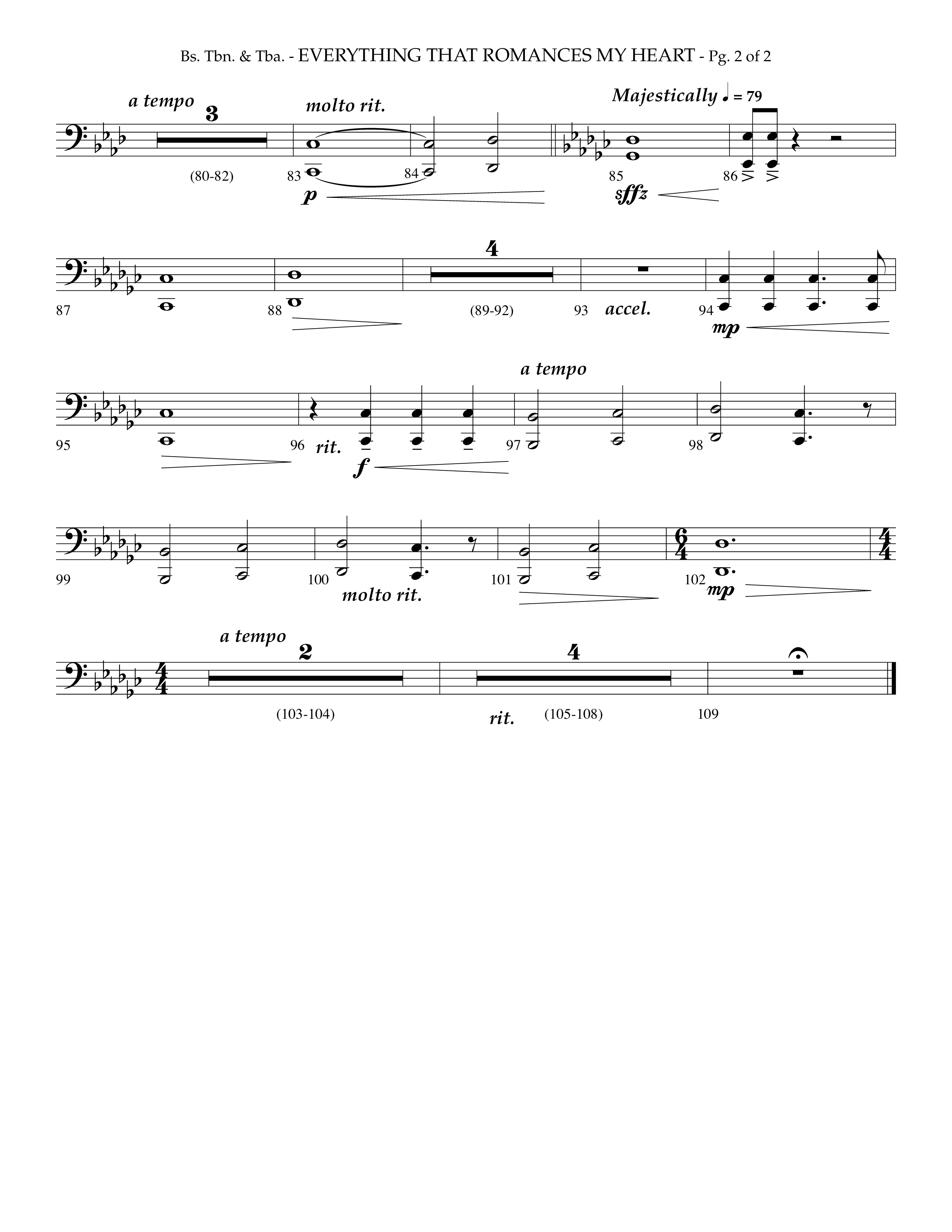 Everything That Romances My Heart (Choral Anthem SATB) Orchestration (Lifeway Choral / Arr. Phillip Keveren)