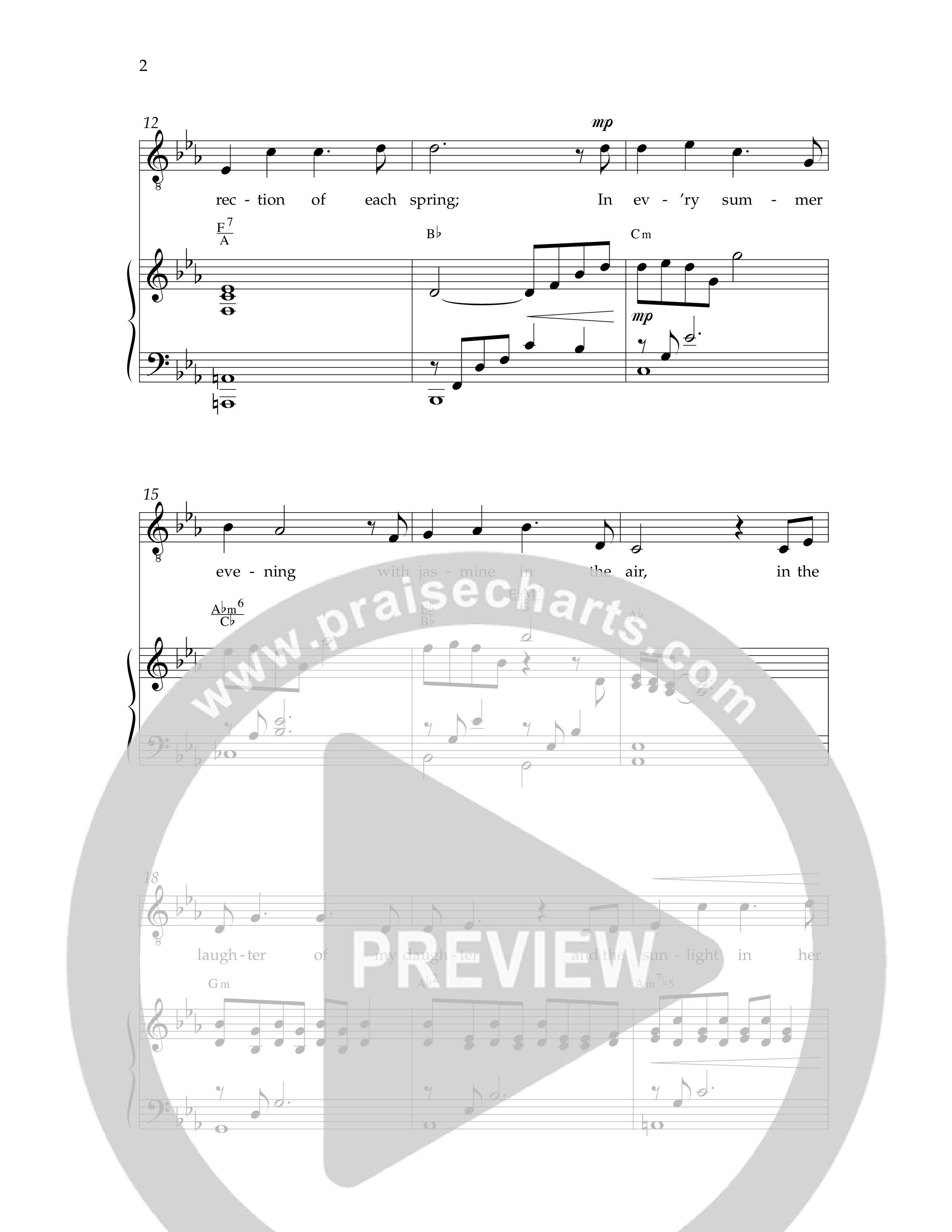 Everything That Romances My Heart (Choral Anthem SATB) Anthem (SATB/Piano) (Lifeway Choral / Arr. Phillip Keveren)