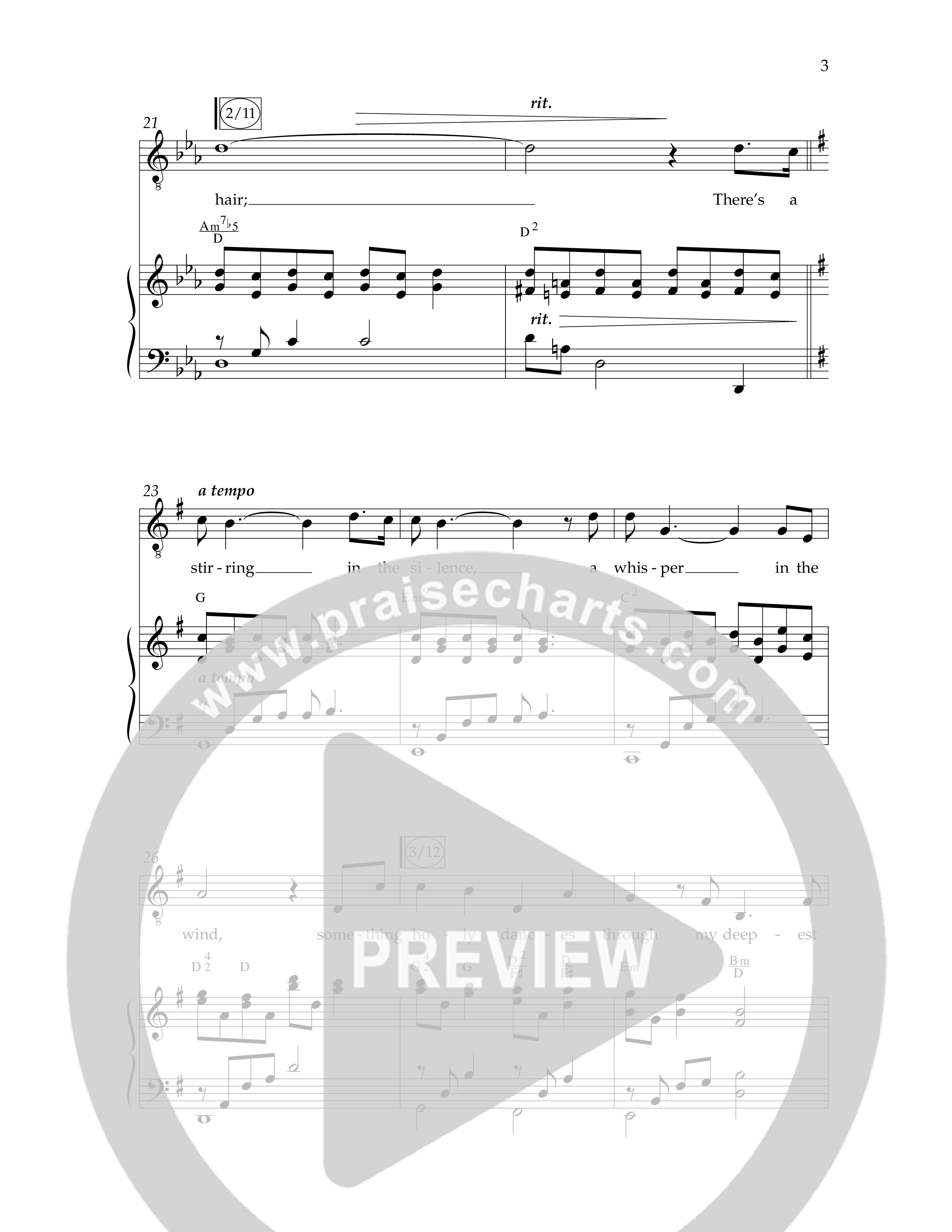 Everything That Romances My Heart (Choral Anthem SATB) Anthem (SATB/Piano) (Lifeway Choral / Arr. Phillip Keveren)