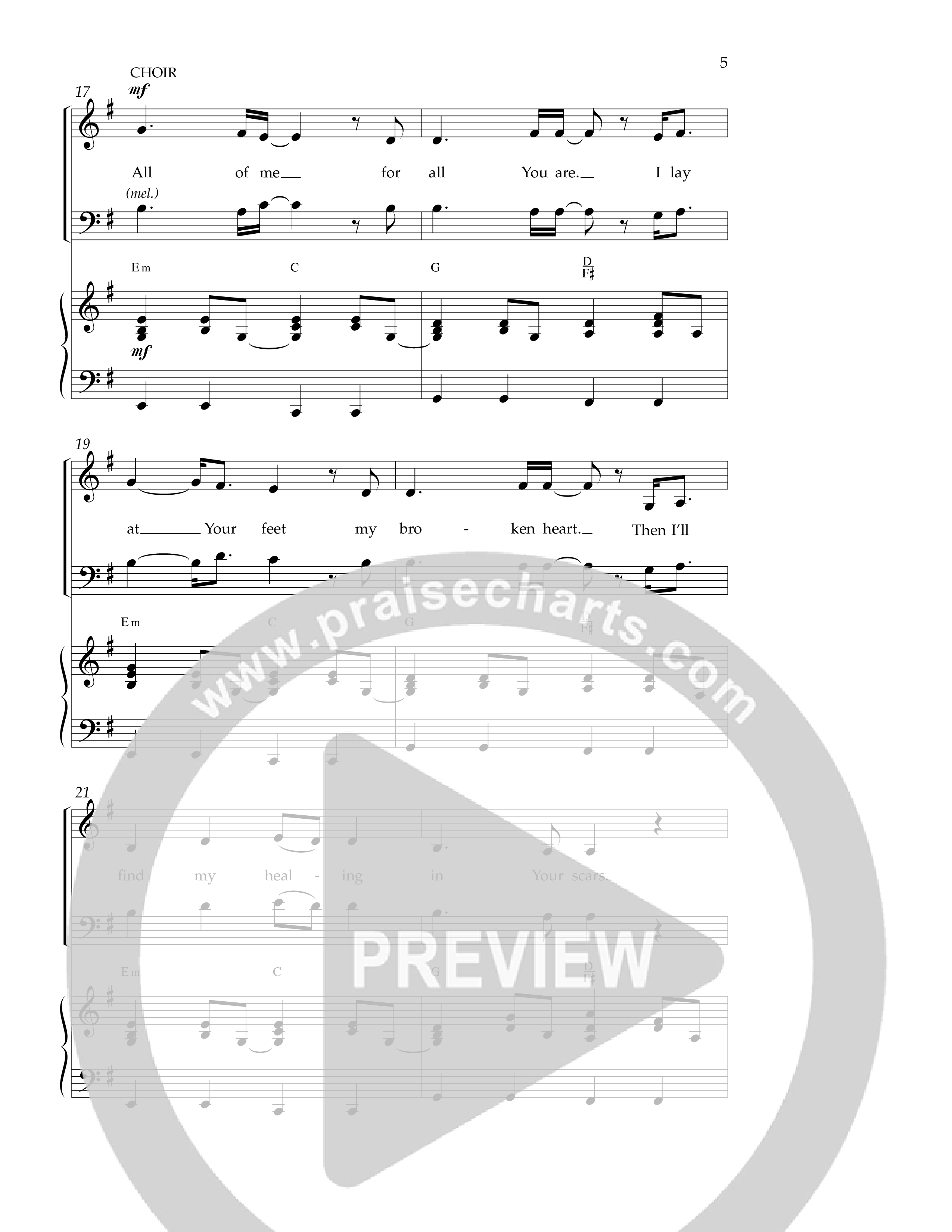 For All You Are (Choral Anthem SATB) Anthem (SATB/Piano) (Lifeway Choral / Arr. Craig Adams)