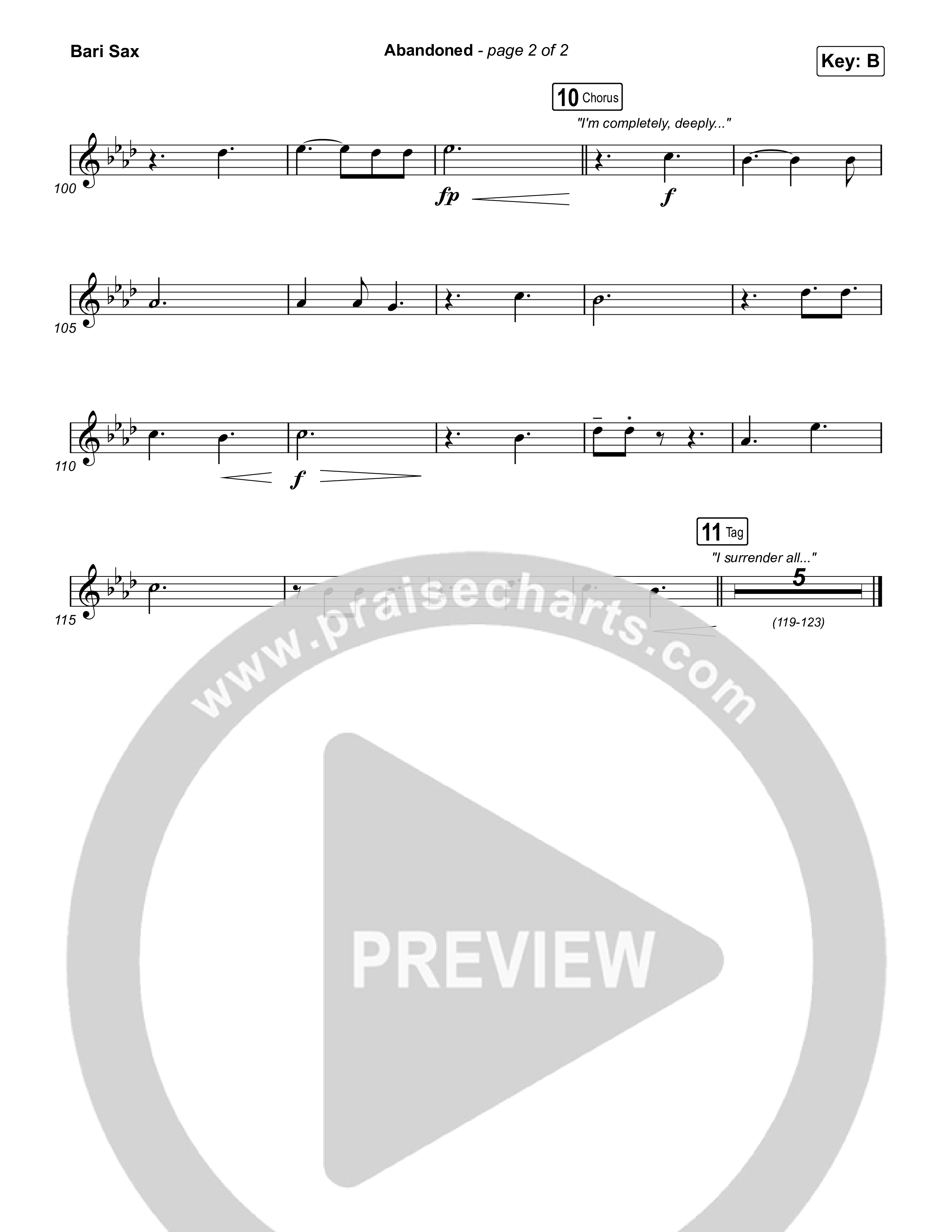 Abandoned Bari Sax (Benjamin William Hastings)