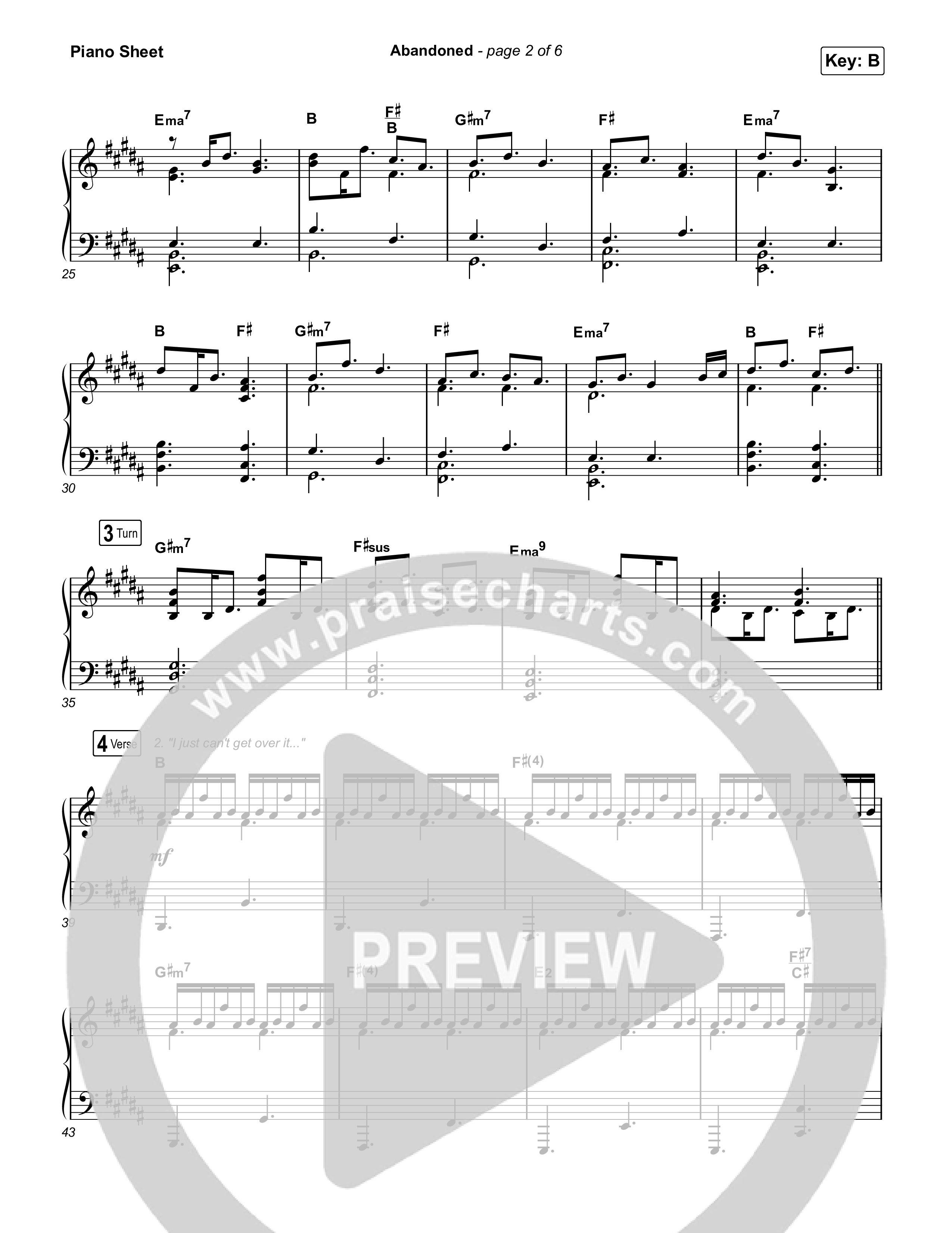 Abandoned Piano Sheet (Benjamin William Hastings)