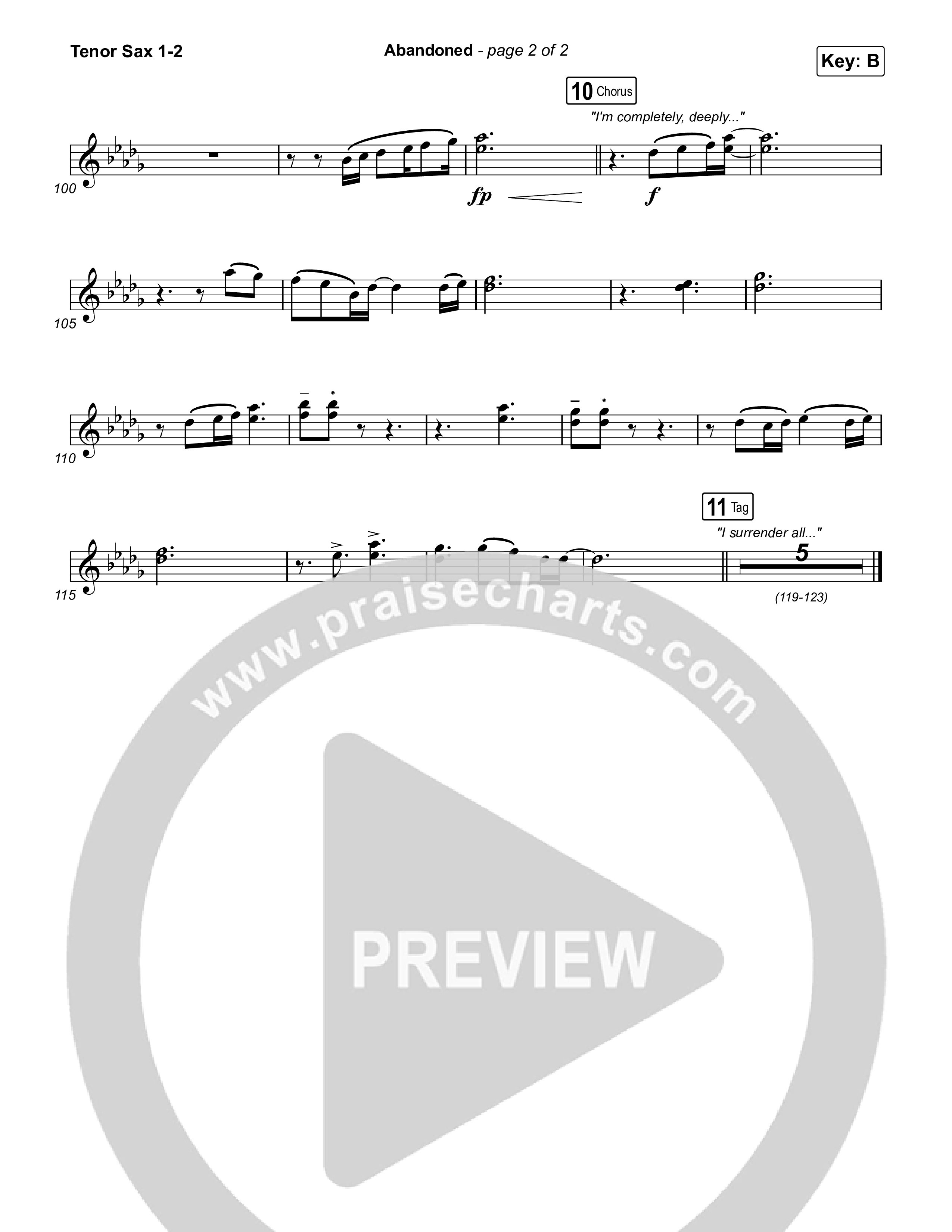 Abandoned Tenor Sax 1,2 (Benjamin William Hastings)