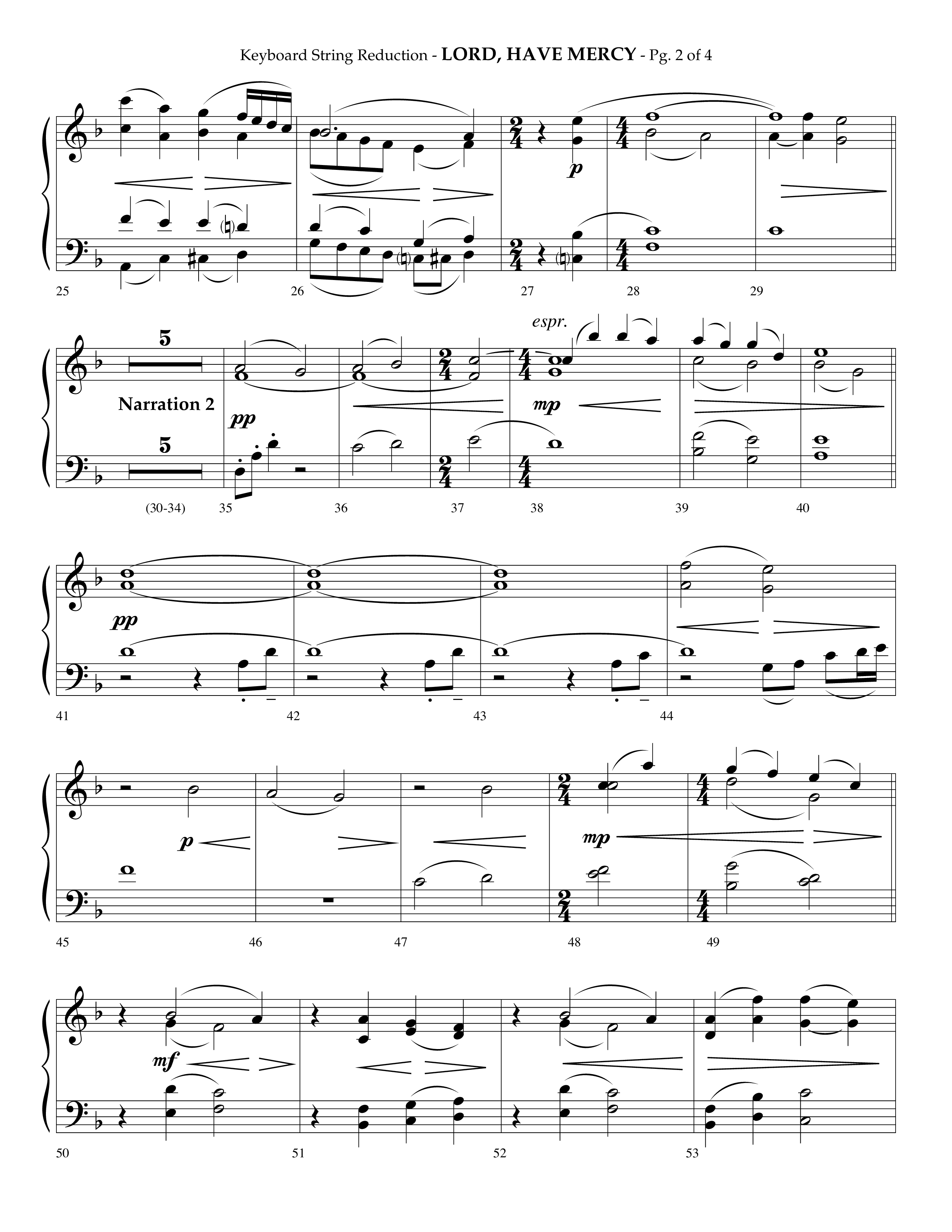 Lord Have Mercy (Choral Anthem SATB) String Reduction (Lifeway Choral / Arr. Phillip Keveren)