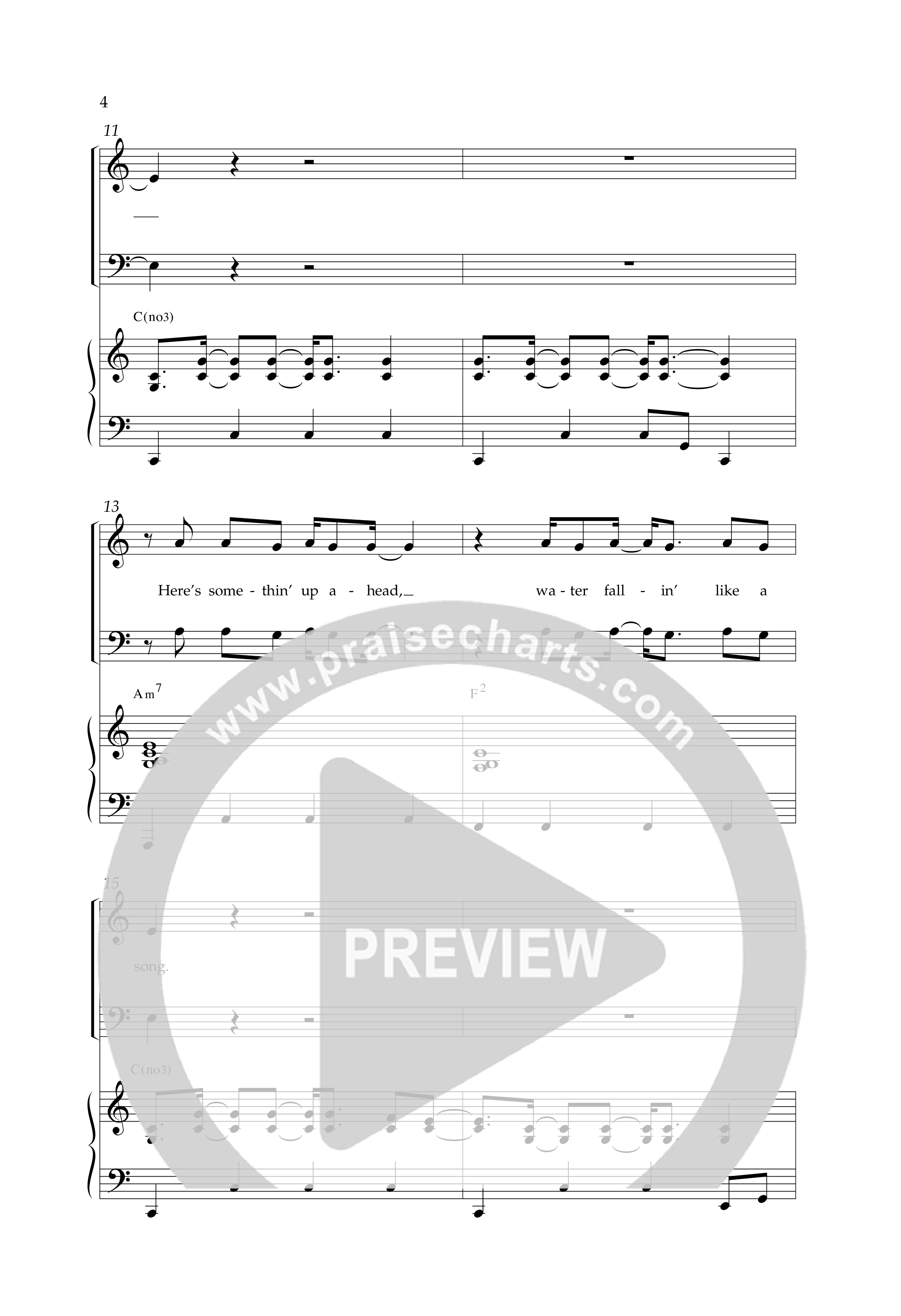 All My Fountains (Choral Anthem SATB) Anthem (SATB/Piano) (Lifeway Choral / Arr. Russell Mauldin)