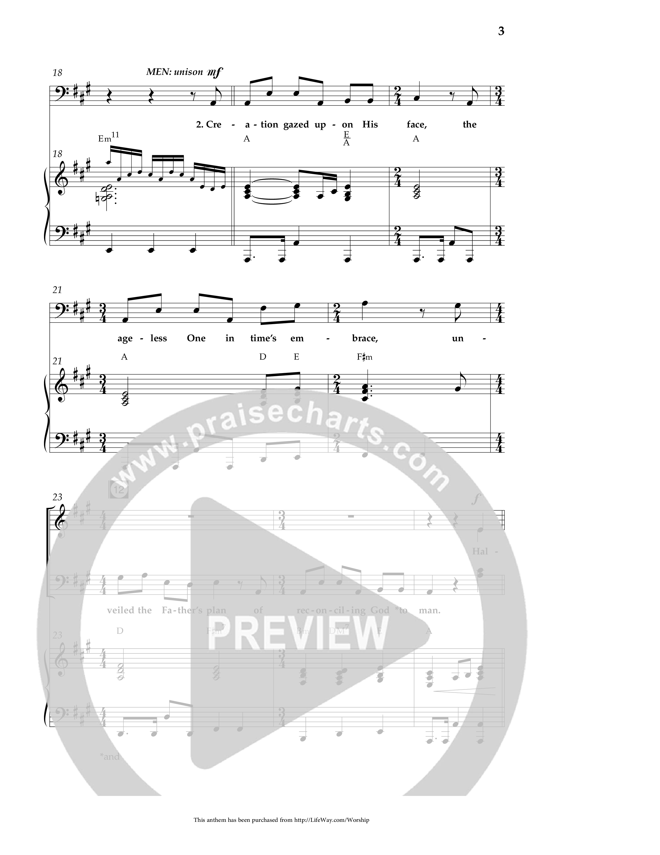 Creation Sings (Choral Anthem SATB) Anthem (SATB/Piano) (Lifeway Choral / Arr. Dave Williamson)