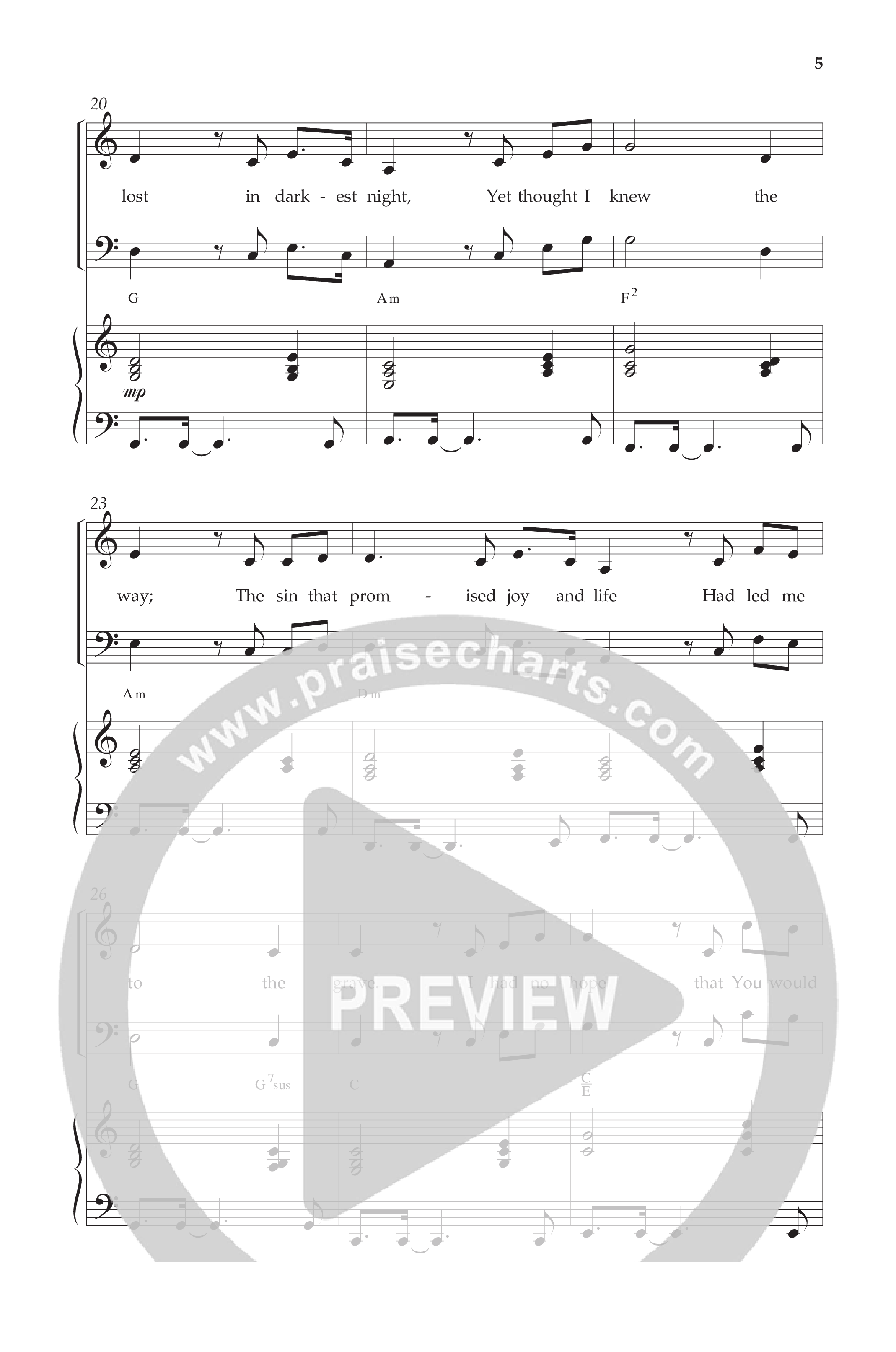 All I Have Is Christ (Choral Anthem SATB) Anthem (SATB/Piano) (Lifeway Choral / Arr. Travis Cottrell)