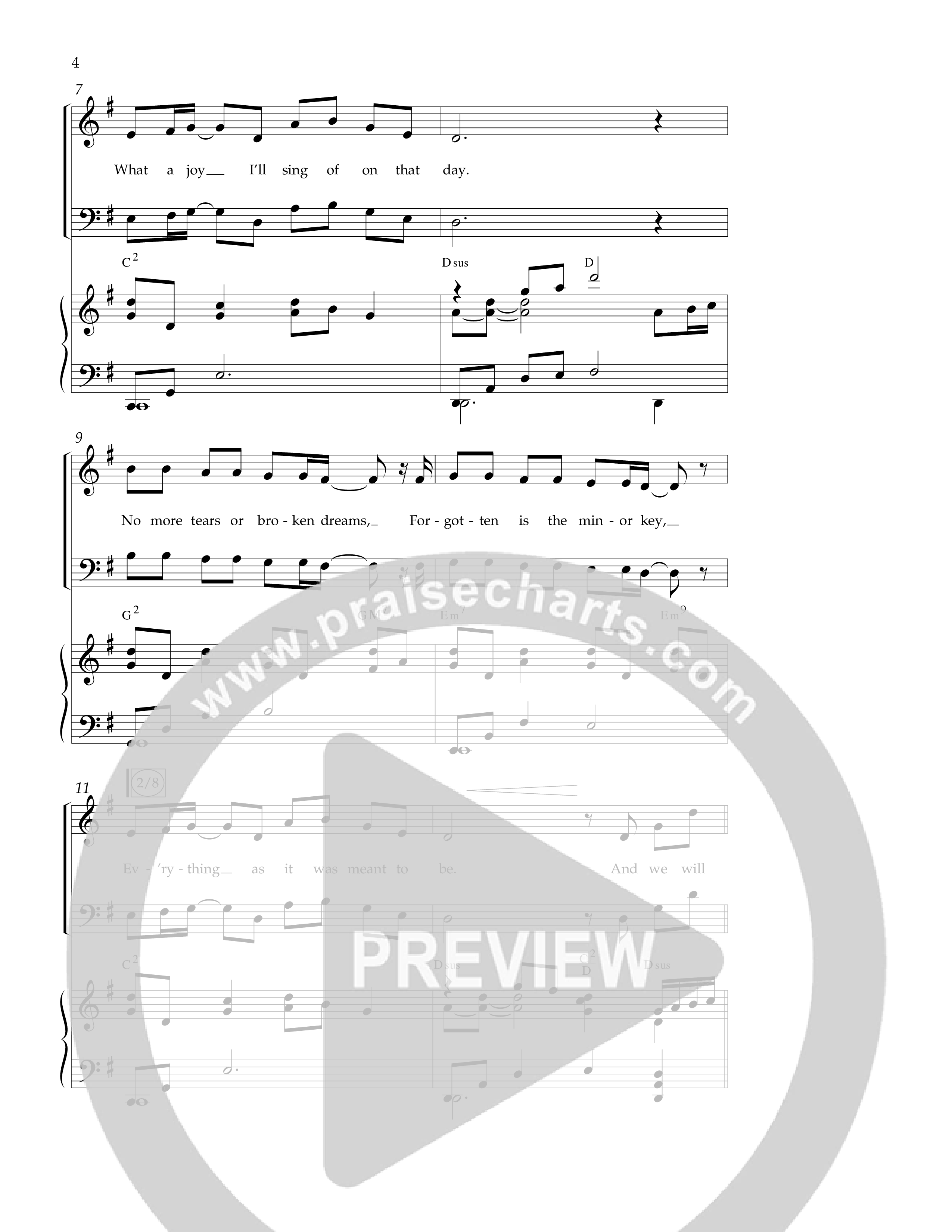 Endless Hallelujah (Choral Anthem SATB) Anthem (SATB/Piano) (Lifeway Choral / Arr. Tom Fettke / Arr. Thomas Grassi / Orch. Michael Lawrence)