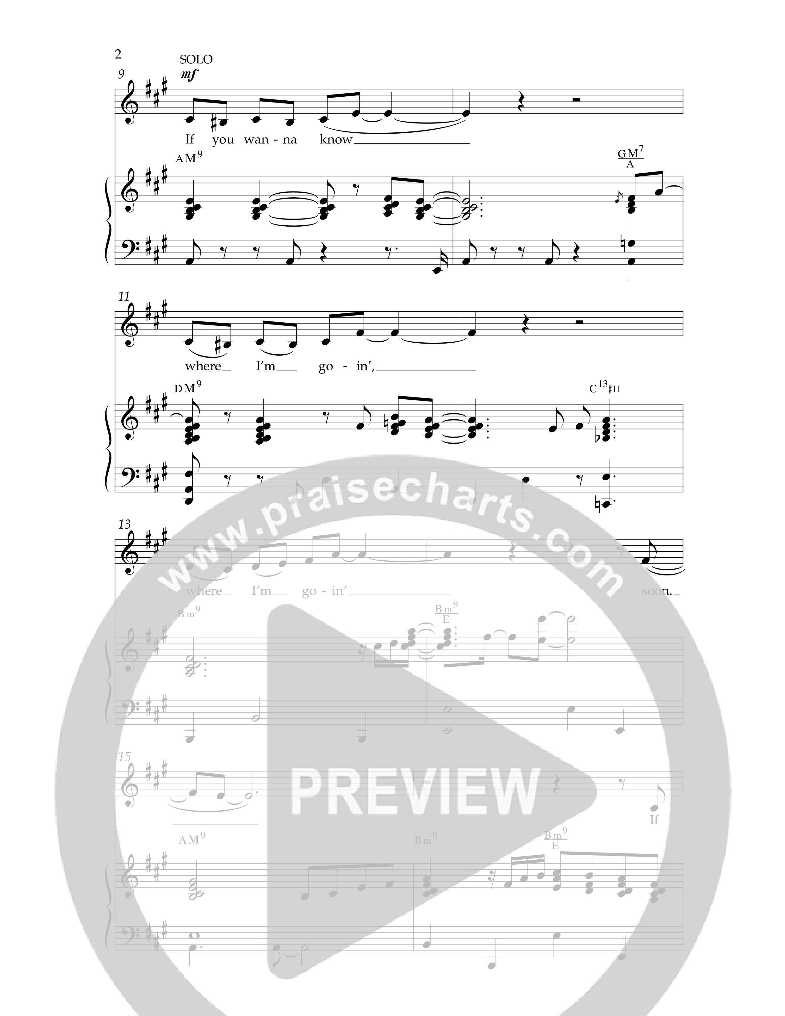 Goin’ Up Yonder (Choral Anthem SATB) Anthem (SATB/Piano) (Lifeway Choral / Arr. Jim Hammerly)