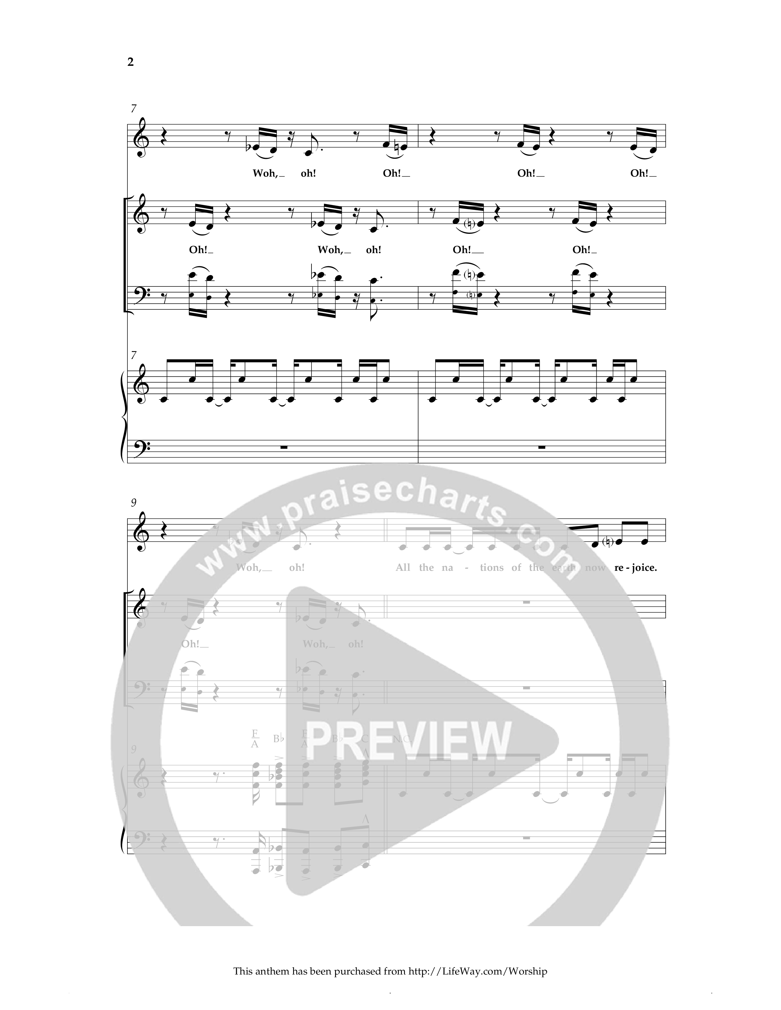 Excellent (Choral Anthem SATB) Anthem (SATB/Piano) (Lifeway Choral / Arr. Cliff Duren)