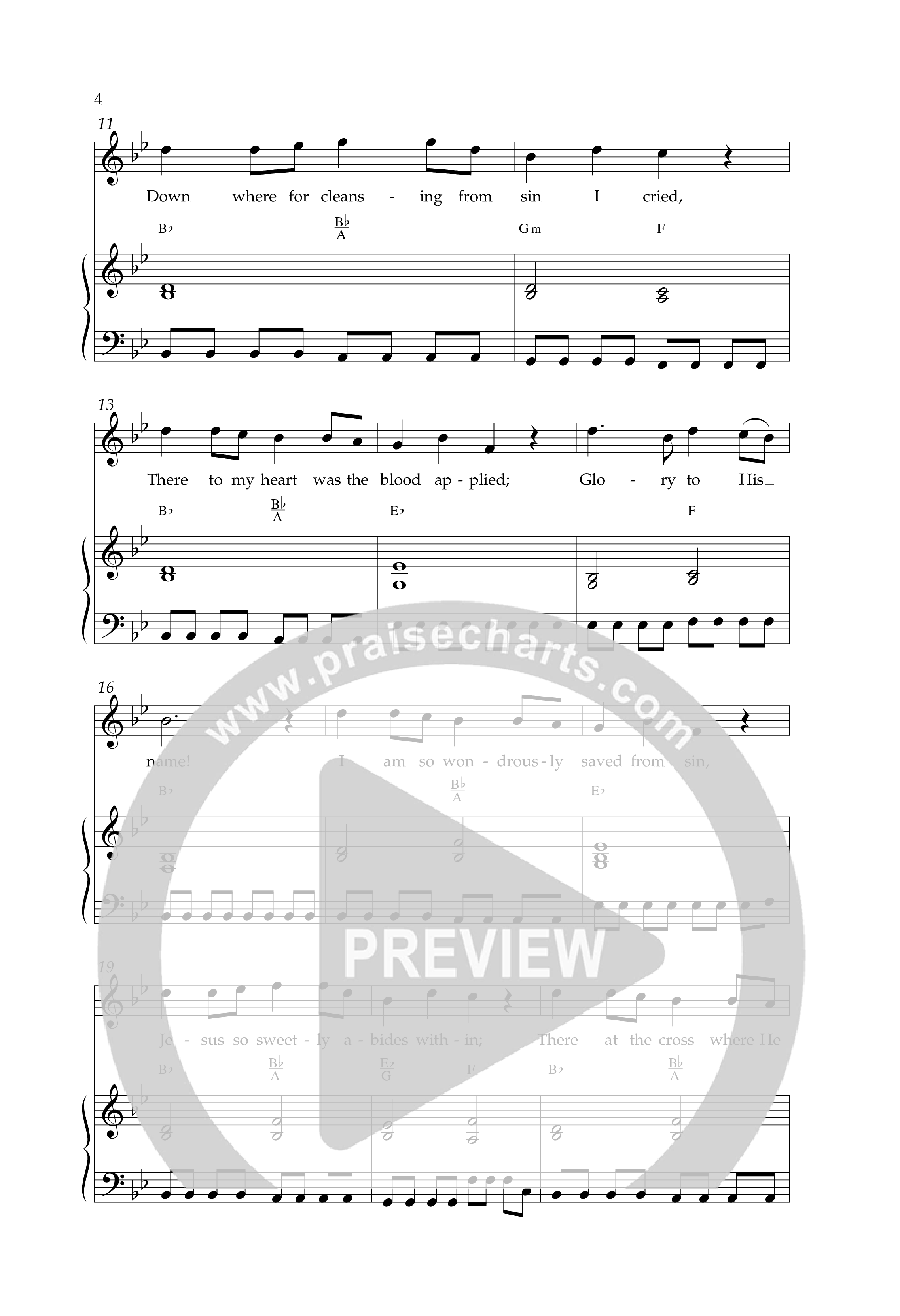 Glory To His Name (Choral Anthem SATB) Anthem (SATB/Piano) (Lifeway Choral / Arr. Phillip Keveren / Arr. Don Koch)