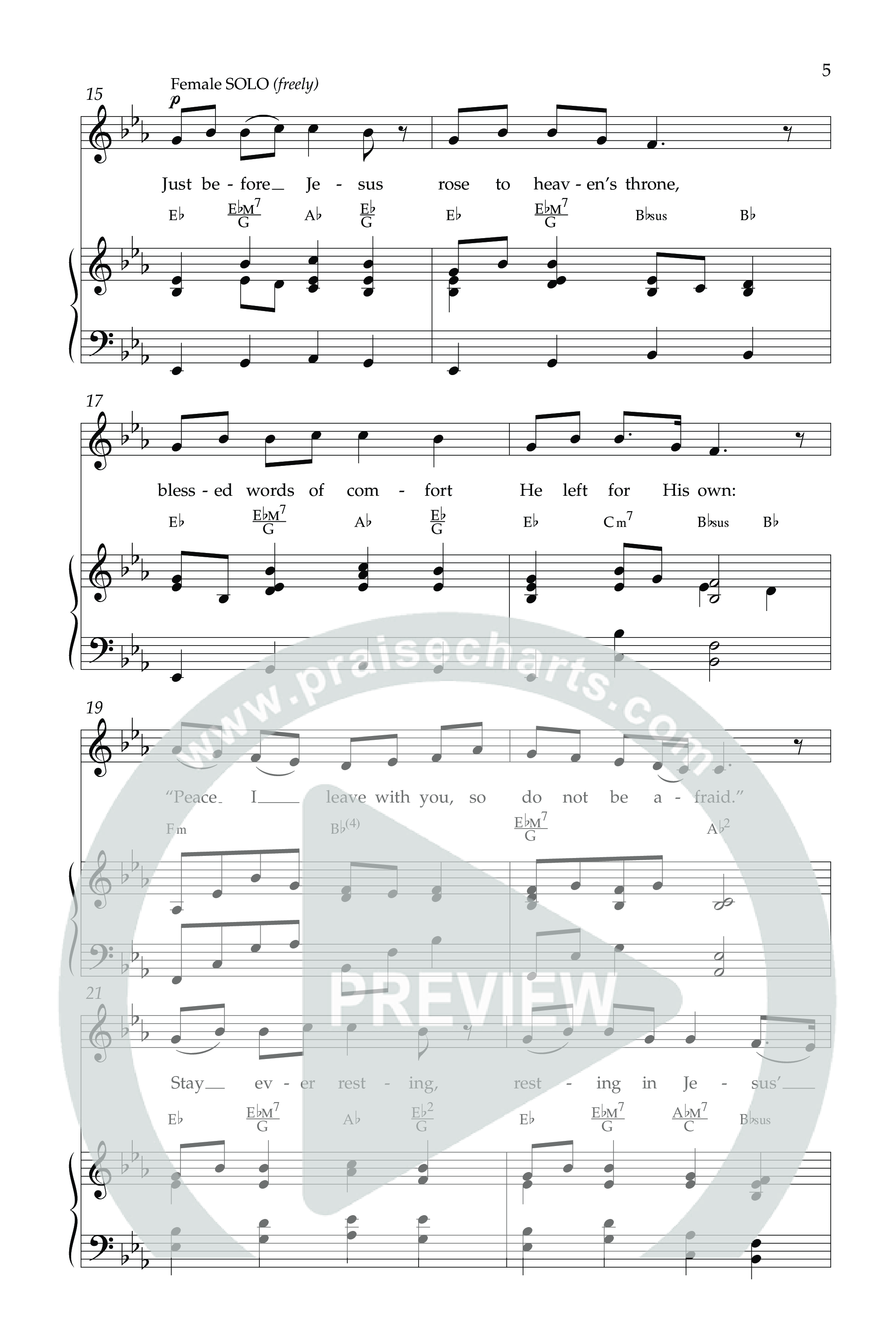 Hymn For The Weary (Choral Anthem SATB) Anthem (SATB/Piano) (Lifeway Choral / Arr. Cody McVey)