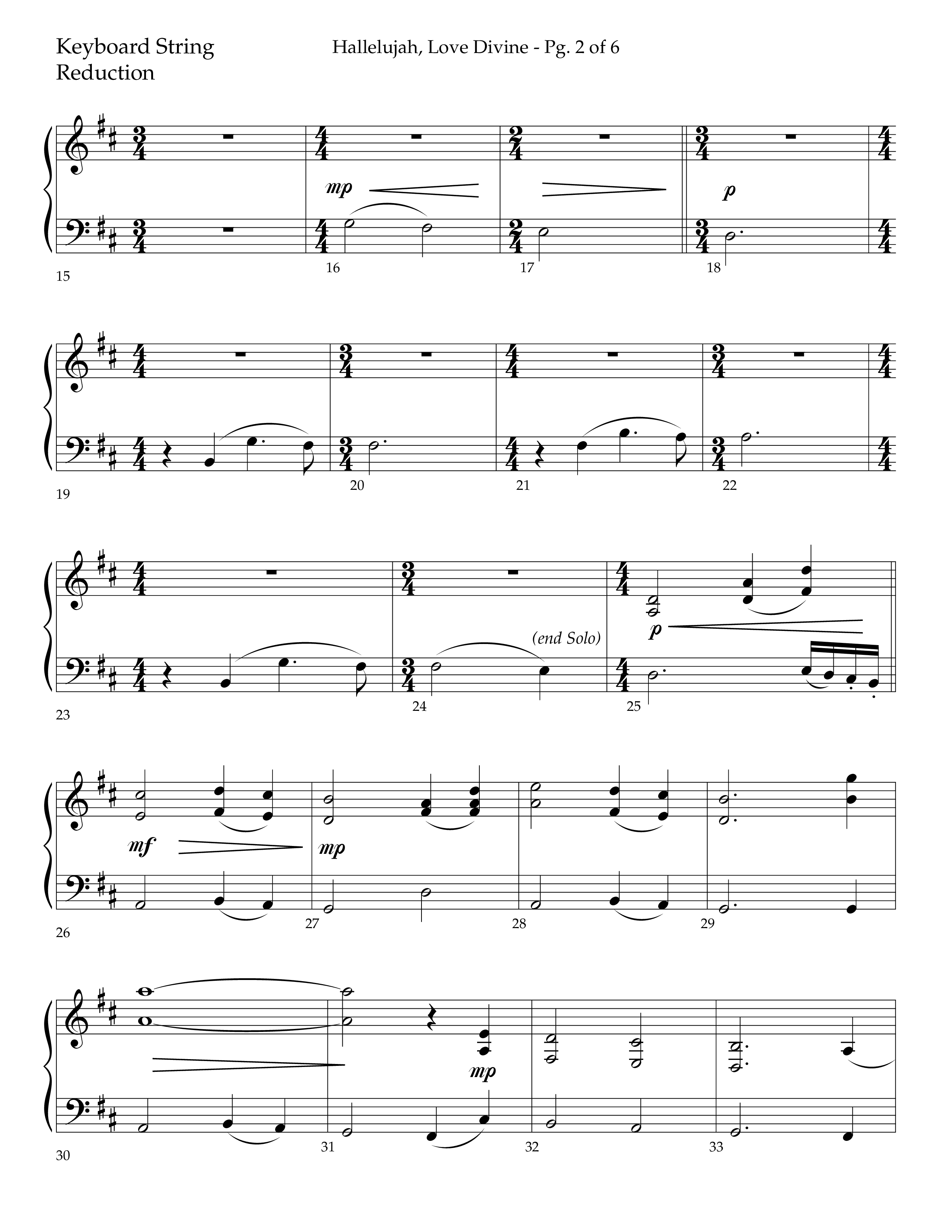 Hallelujah Love Divine (Choral Anthem SATB) String Reduction (Lifeway Choral / Arr. John Bolin / Arr. Don Koch / Orch. Phillip Keveren)