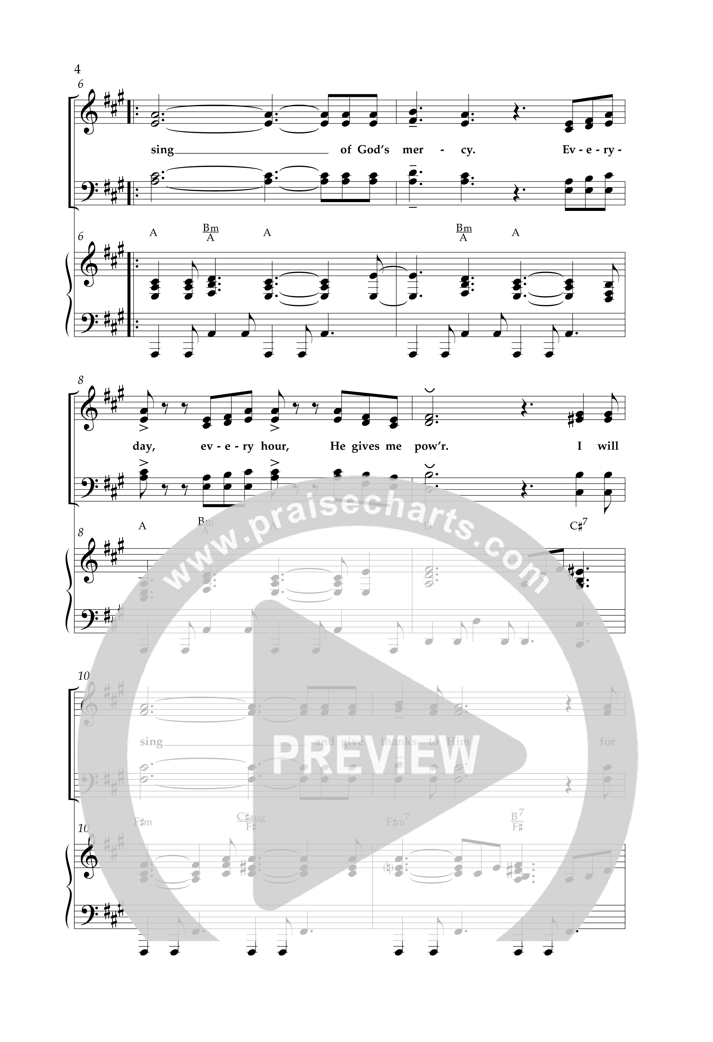 He Never Failed Me Yet (Choral Anthem SATB) Anthem (SATB/Piano) (Lifeway Choral / Arr. Cliff Duren)