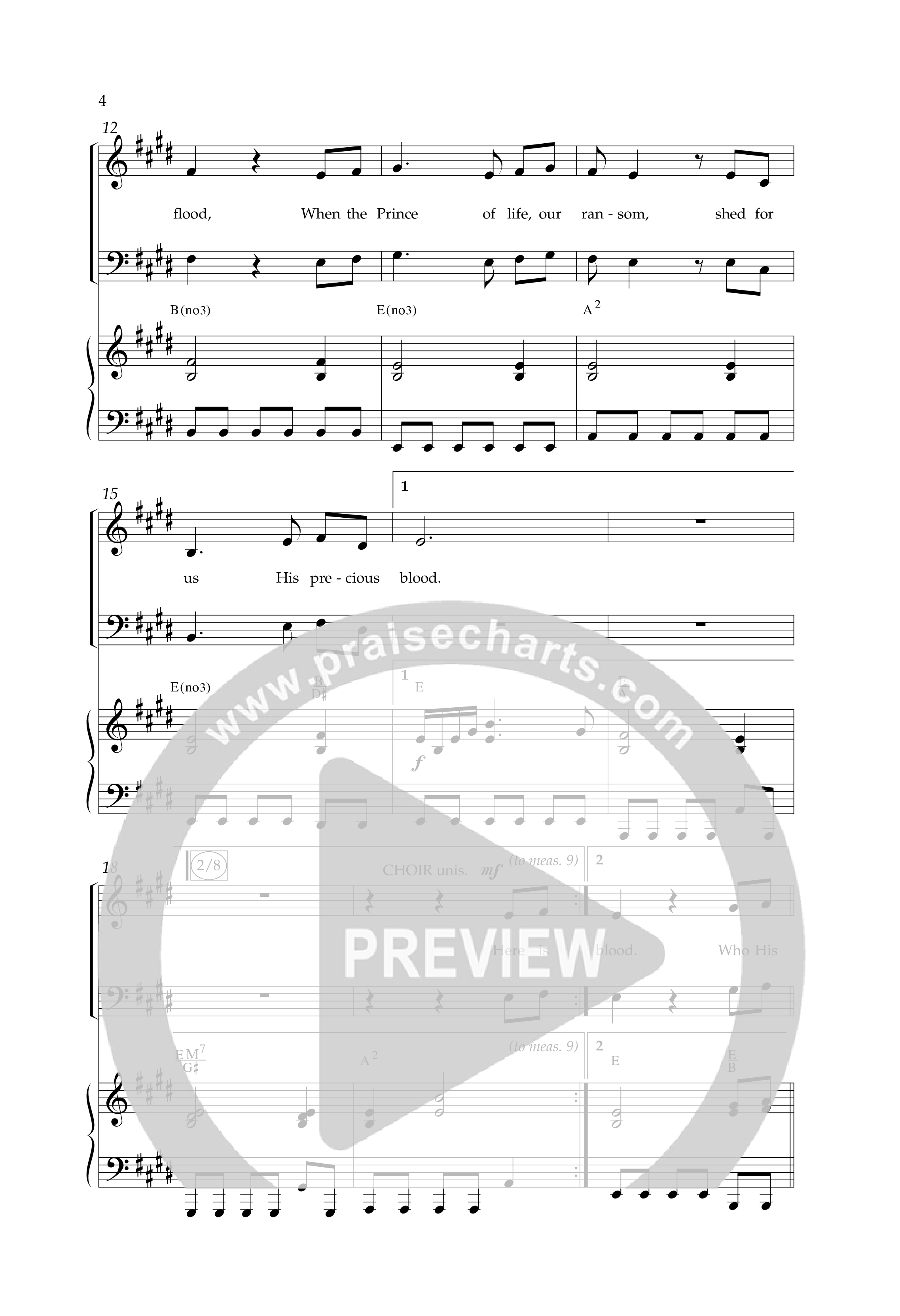Here Is Love (Choral Anthem SATB) Anthem (SATB/Piano) (Lifeway Choral / Arr. Dave Williamson)