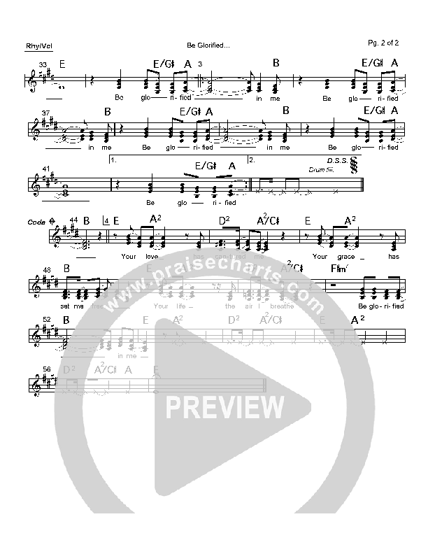 Be Glorified Praise Band (Charlie Hall)