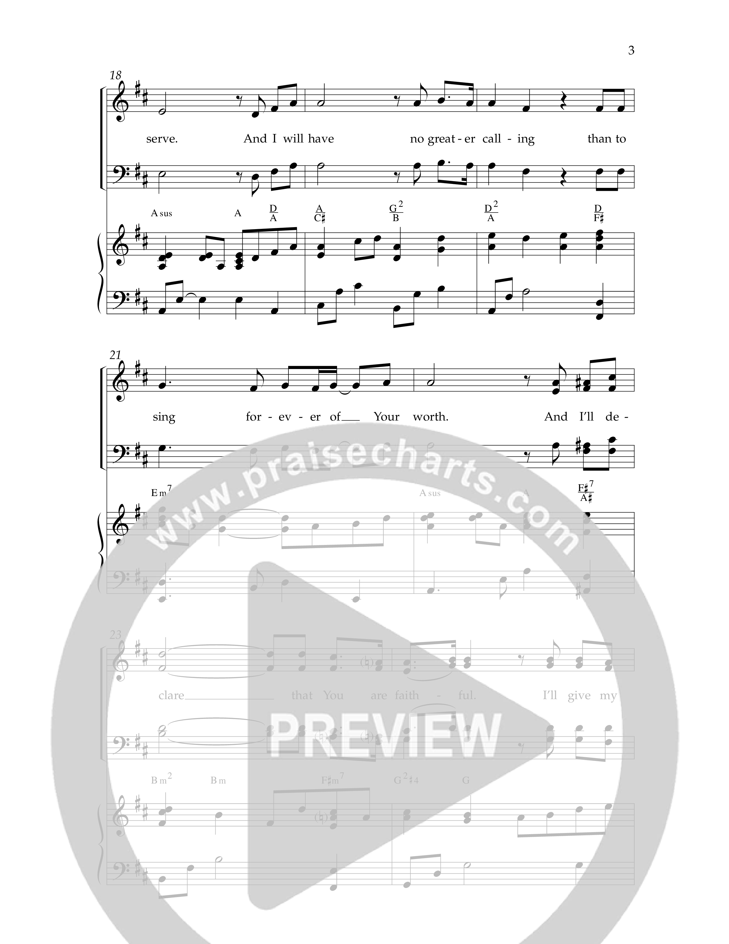 I Am Resolved (with I Have Decided To Follow Jesus) (Choral Anthem SATB) Anthem (SATB/Piano) (Lifeway Choral / Arr. John Bolin / Orch. Richard Kingsmore)