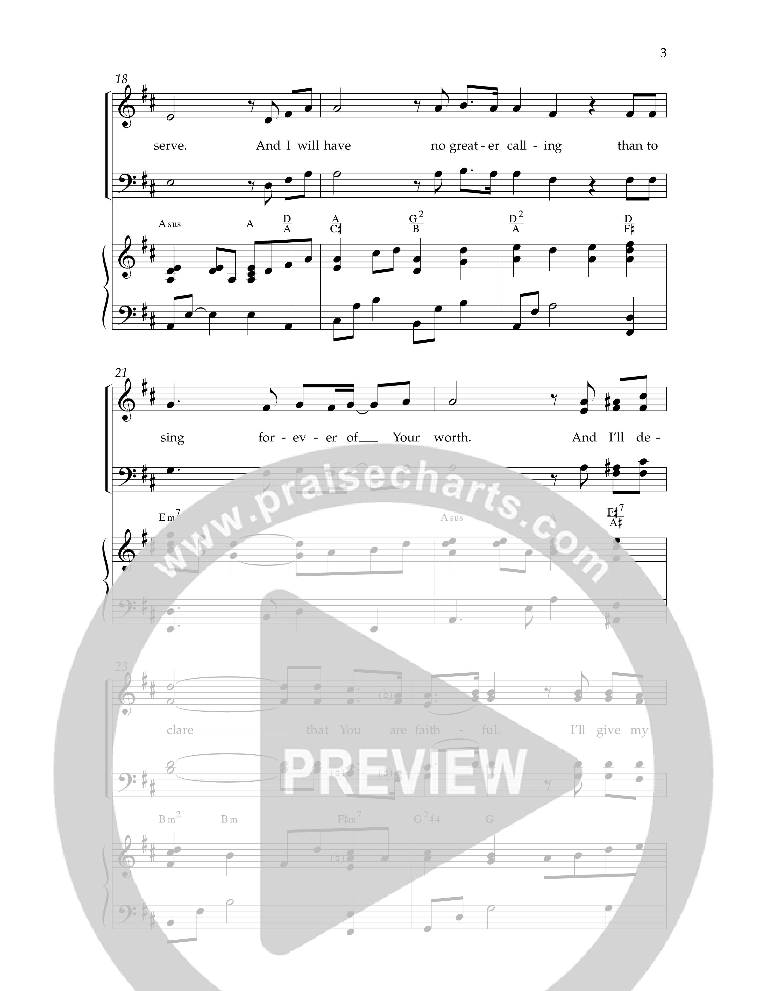 I Am Resolved (with I Have Decided To Follow Jesus) (Choral Anthem SATB) Anthem (SATB/Piano) (Lifeway Choral / Arr. John Bolin / Orch. Richard Kingsmore)