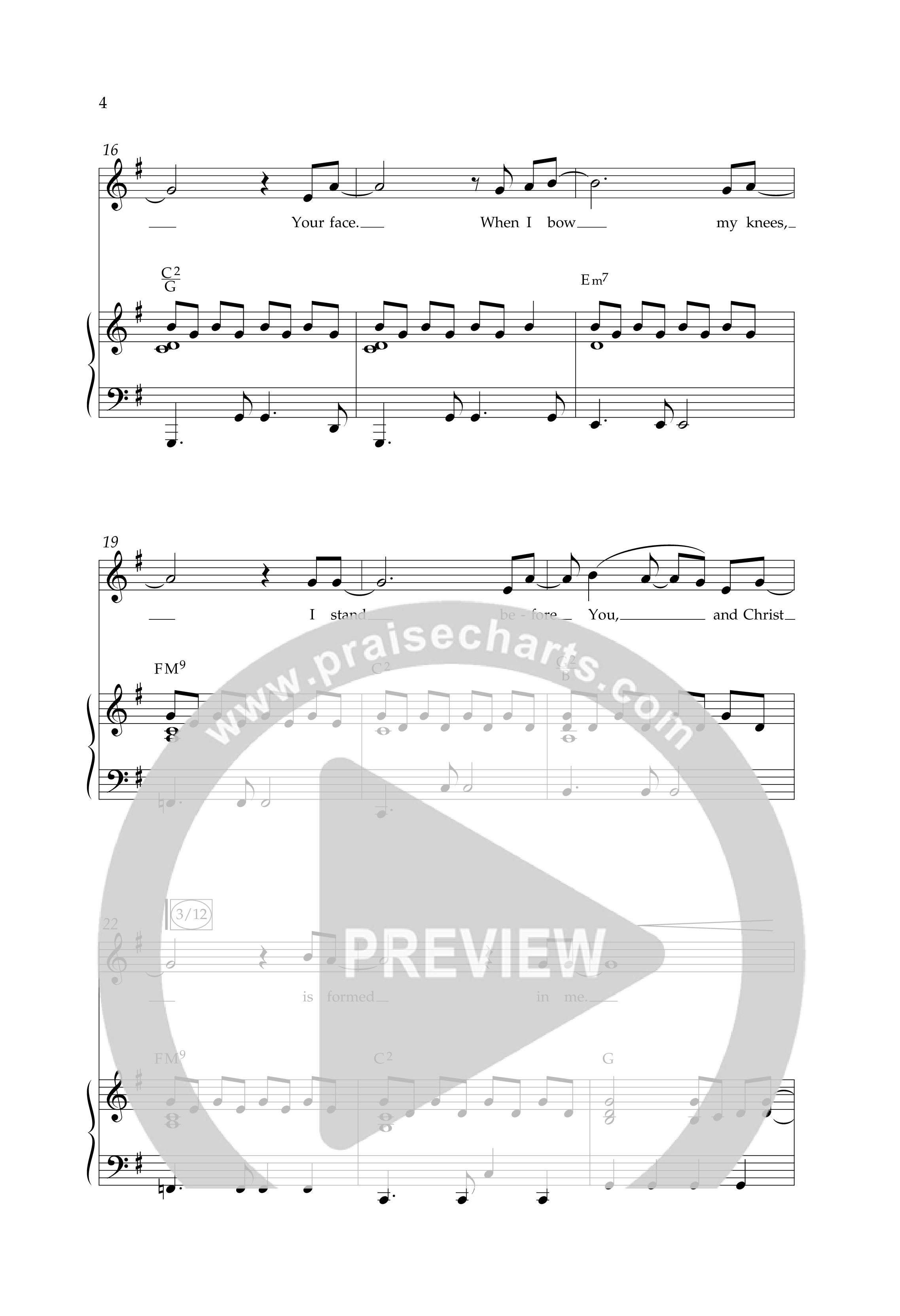 Awake My Soul (Christ Is Formed In Me) with I Need Thee Every Hour (Choral Anthem SATB) Anthem (SATB/Piano) (Lifeway Choral / Arr. Cliff Duren)