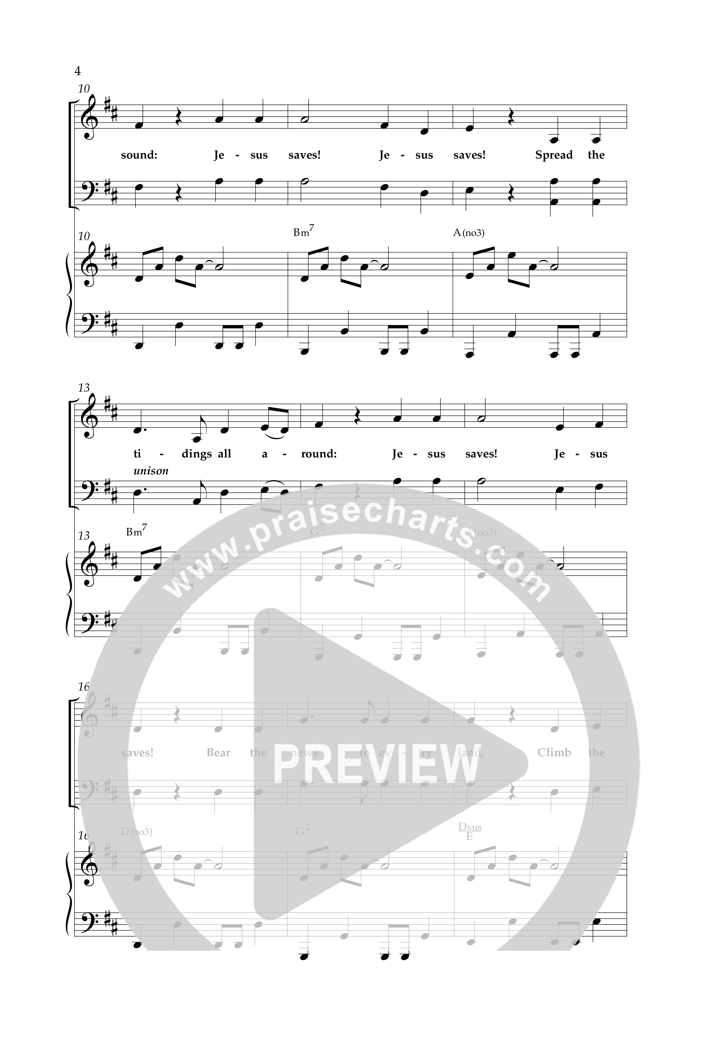 He Still Saves (with Jesus Saves) (Choral Anthem SATB) Anthem (SATB/Piano) (Lifeway Choral / Arr. Cliff Duren)