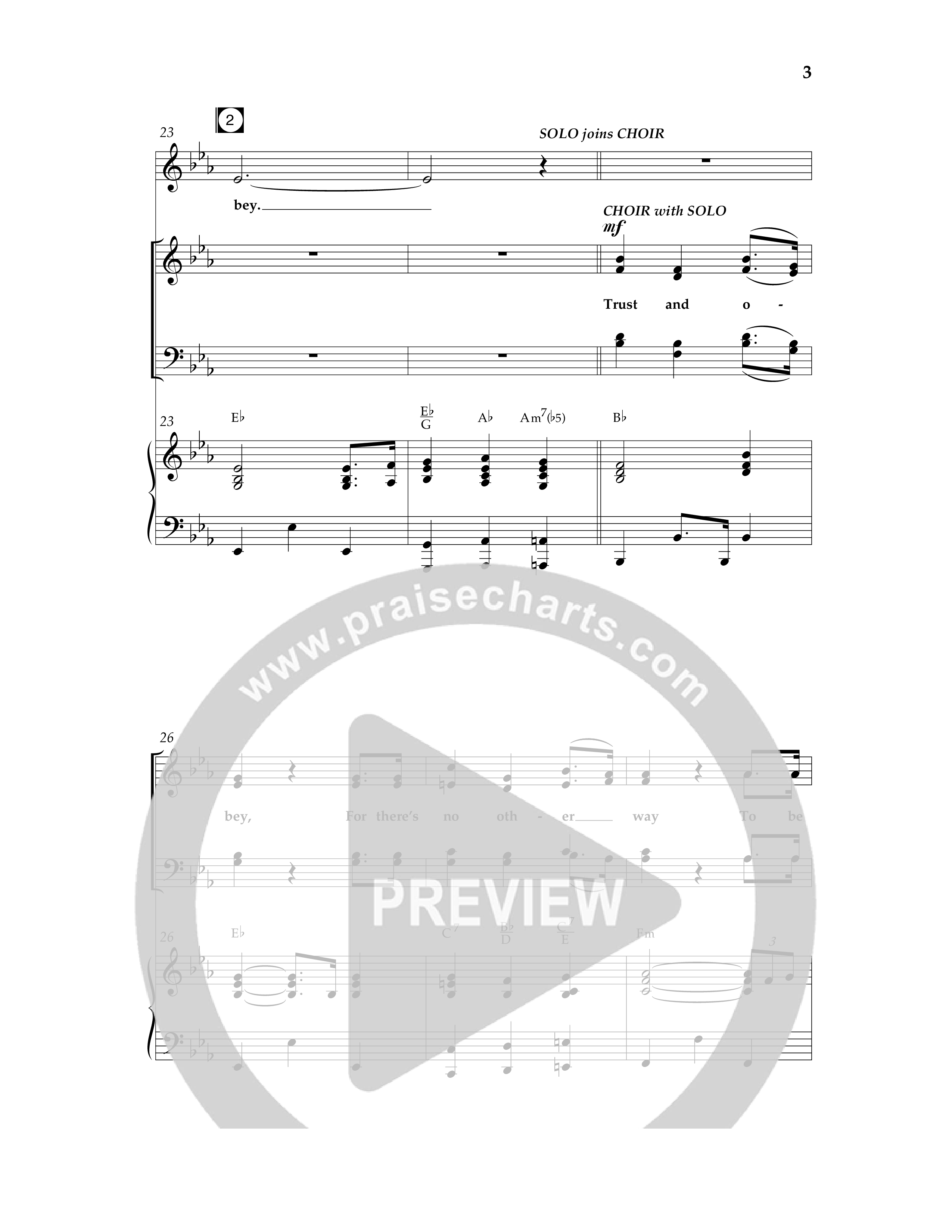 Blessed Assurance (Choral Anthem SATB) Anthem (SATB/Piano) (Lifeway Choral / Arr. Dave Williamson)
