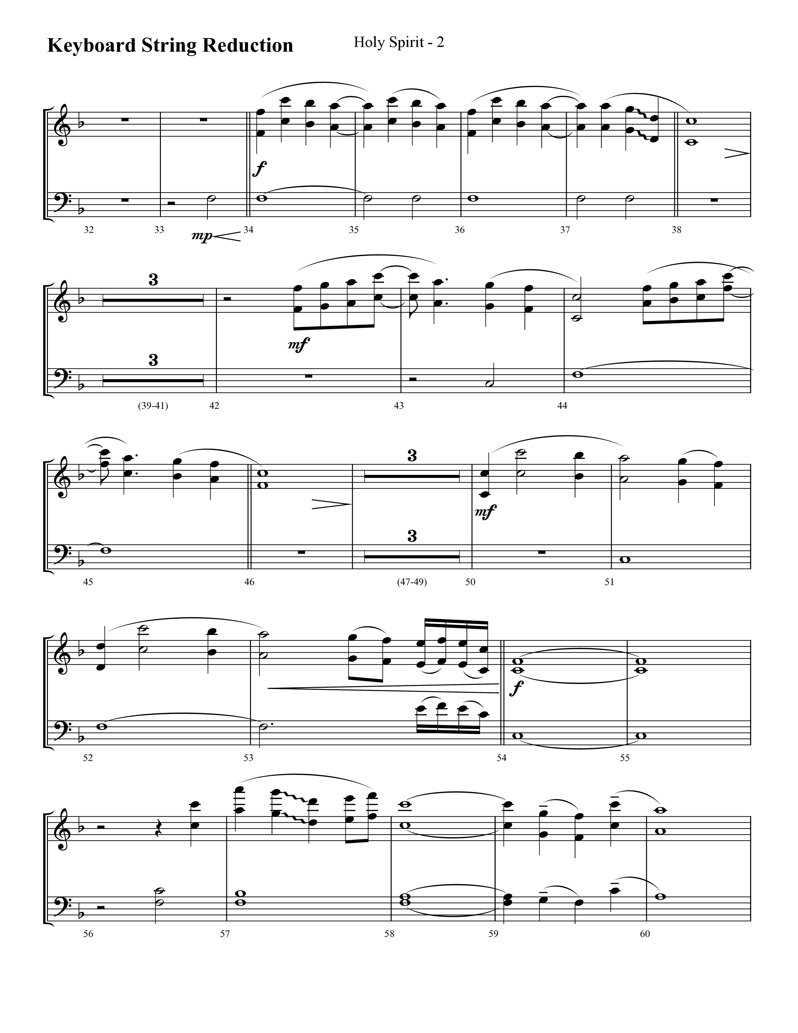 Holy Spirit  (Choral Anthem SATB) String Reduction (Lifeway Choral / Arr. Cliff Duren)