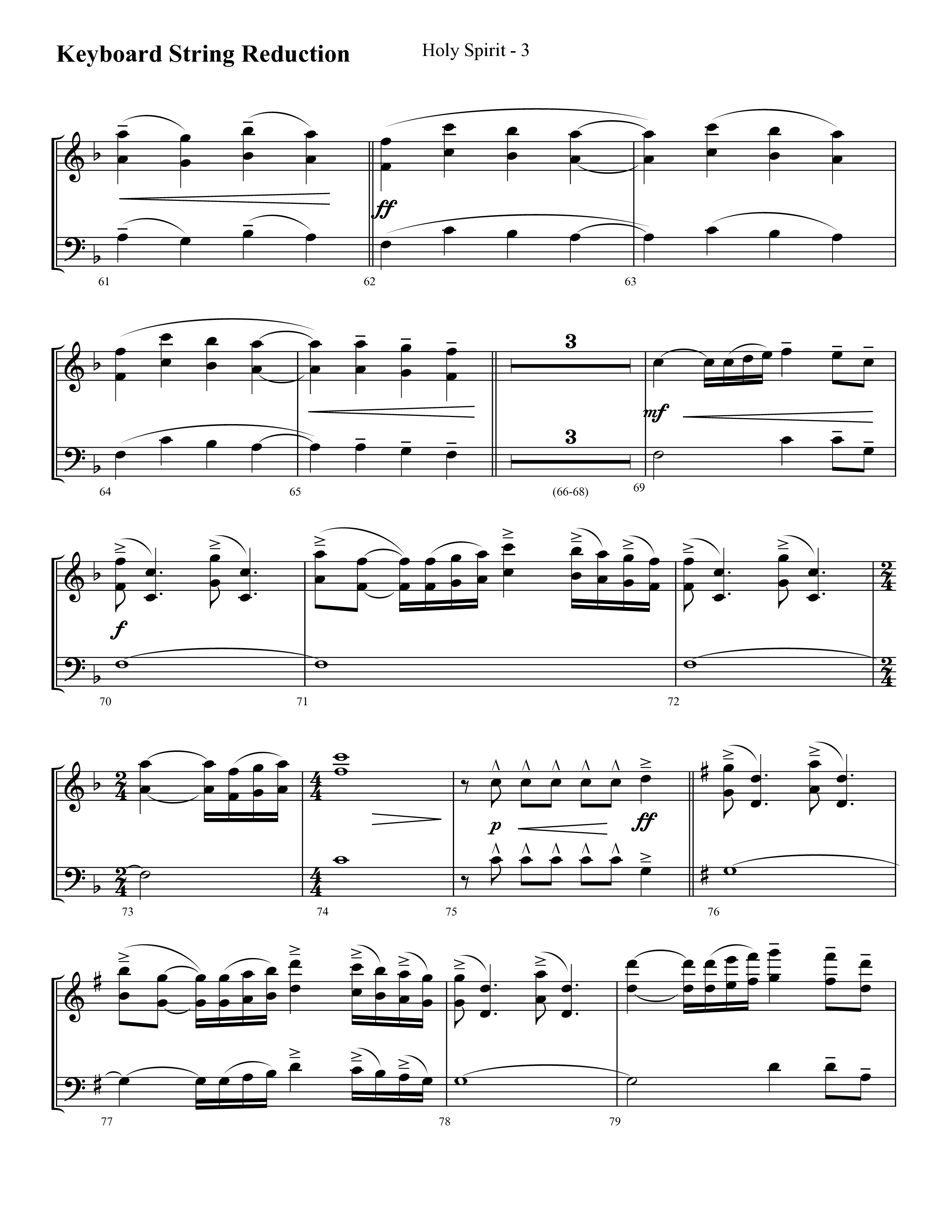 Holy Spirit  (Choral Anthem SATB) String Reduction (Lifeway Choral / Arr. Cliff Duren)
