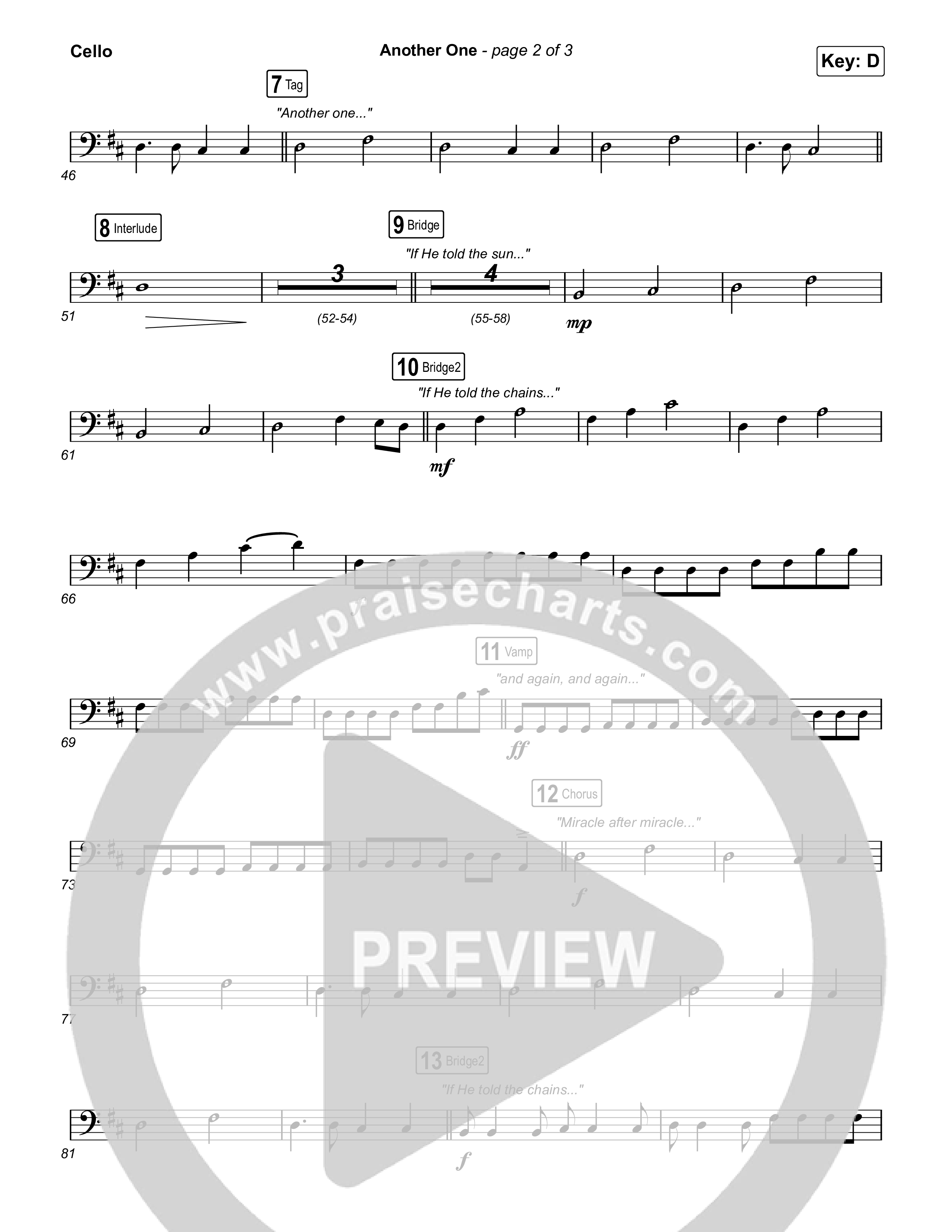 Another One Cello (Elevation Worship)