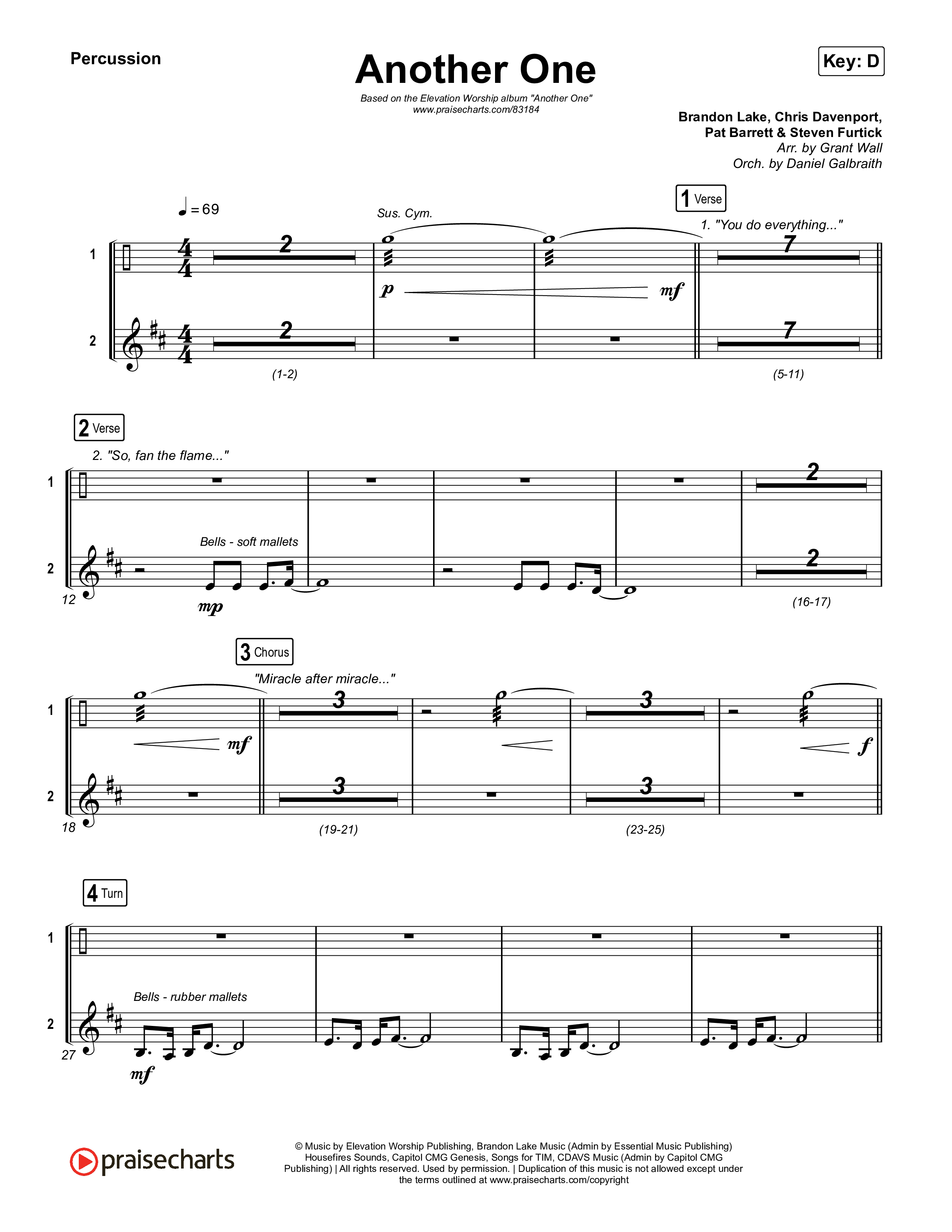 Another One Percussion (Elevation Worship)