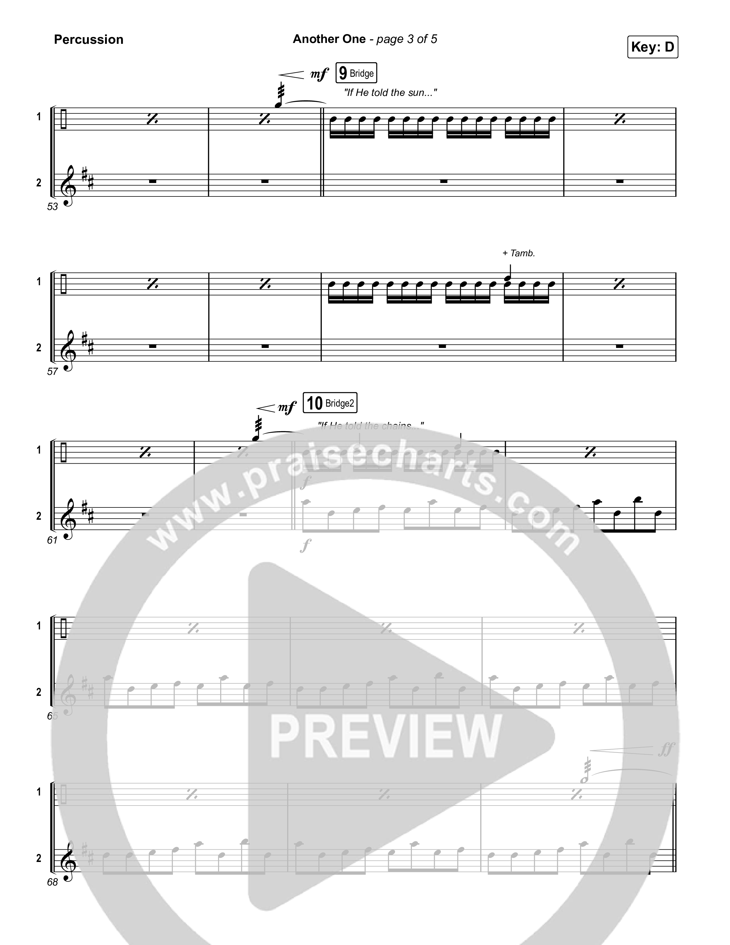 Another One Percussion (Elevation Worship)