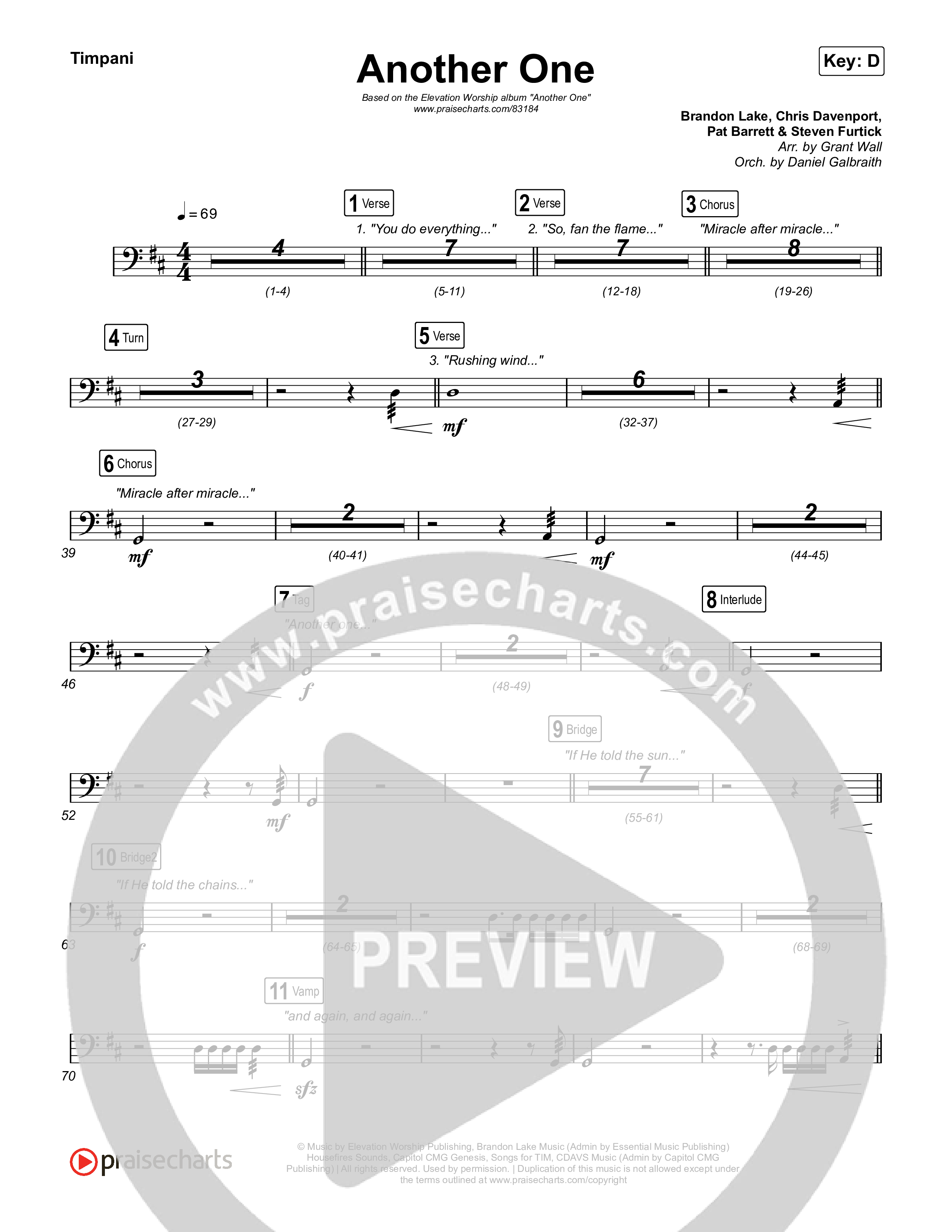 Another One Timpani (Elevation Worship)