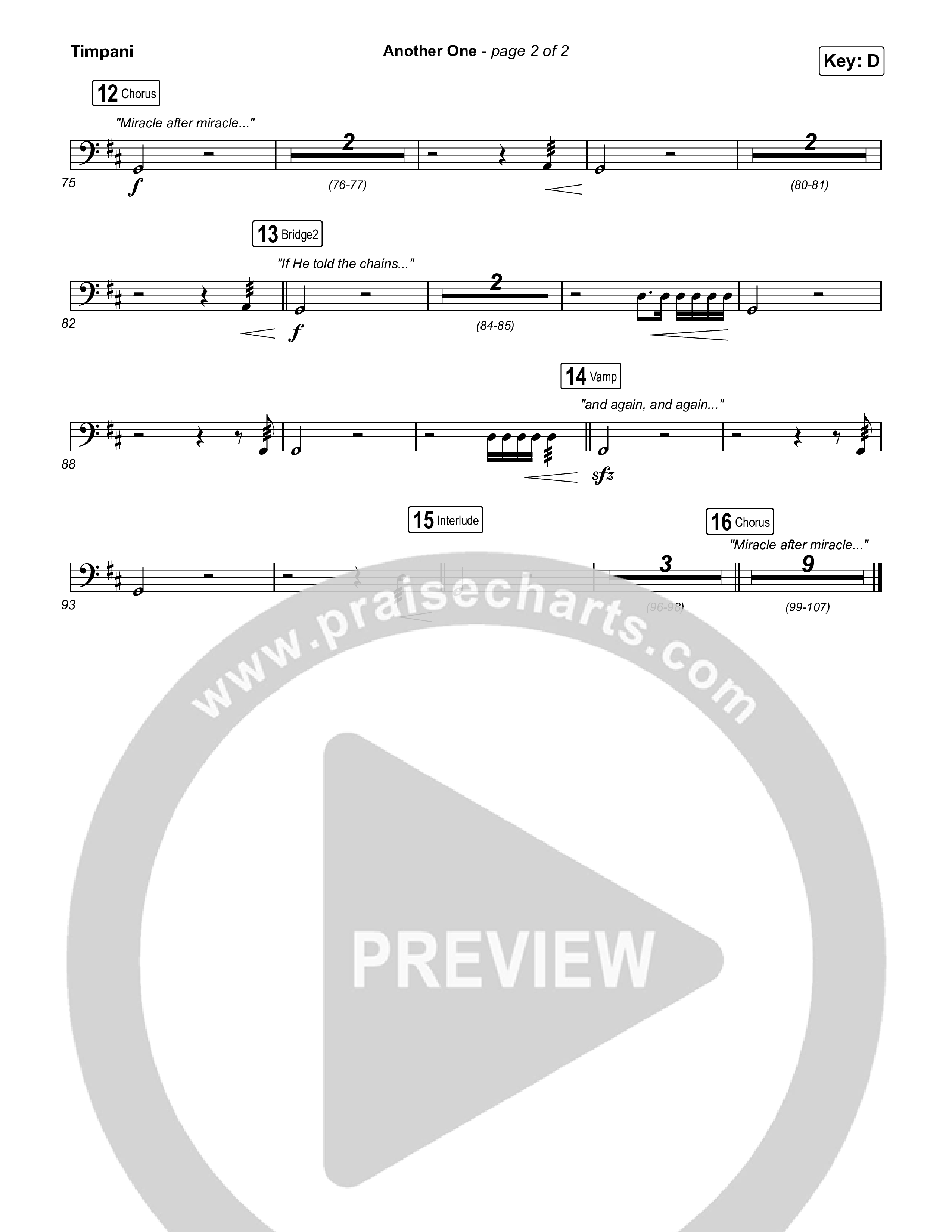 Another One Timpani (Elevation Worship)