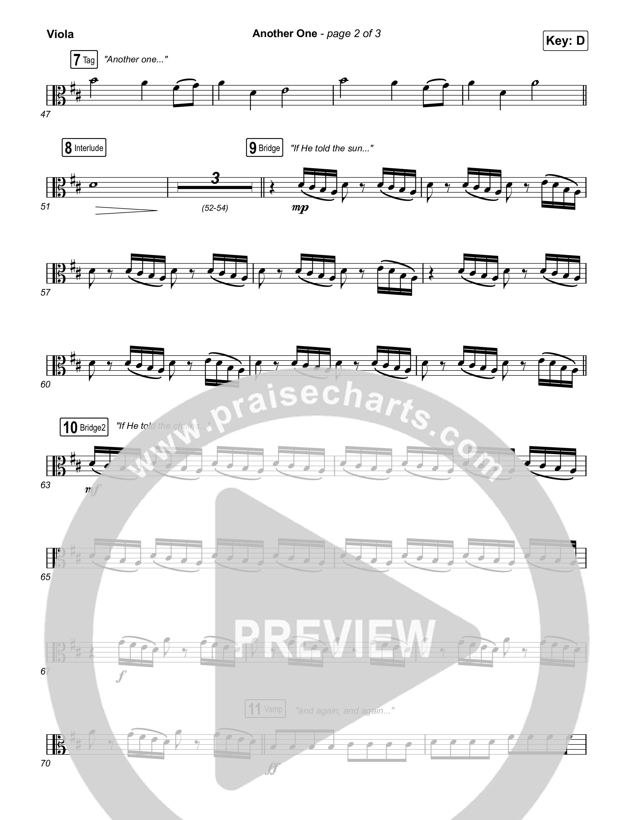 Another One Viola (Elevation Worship)