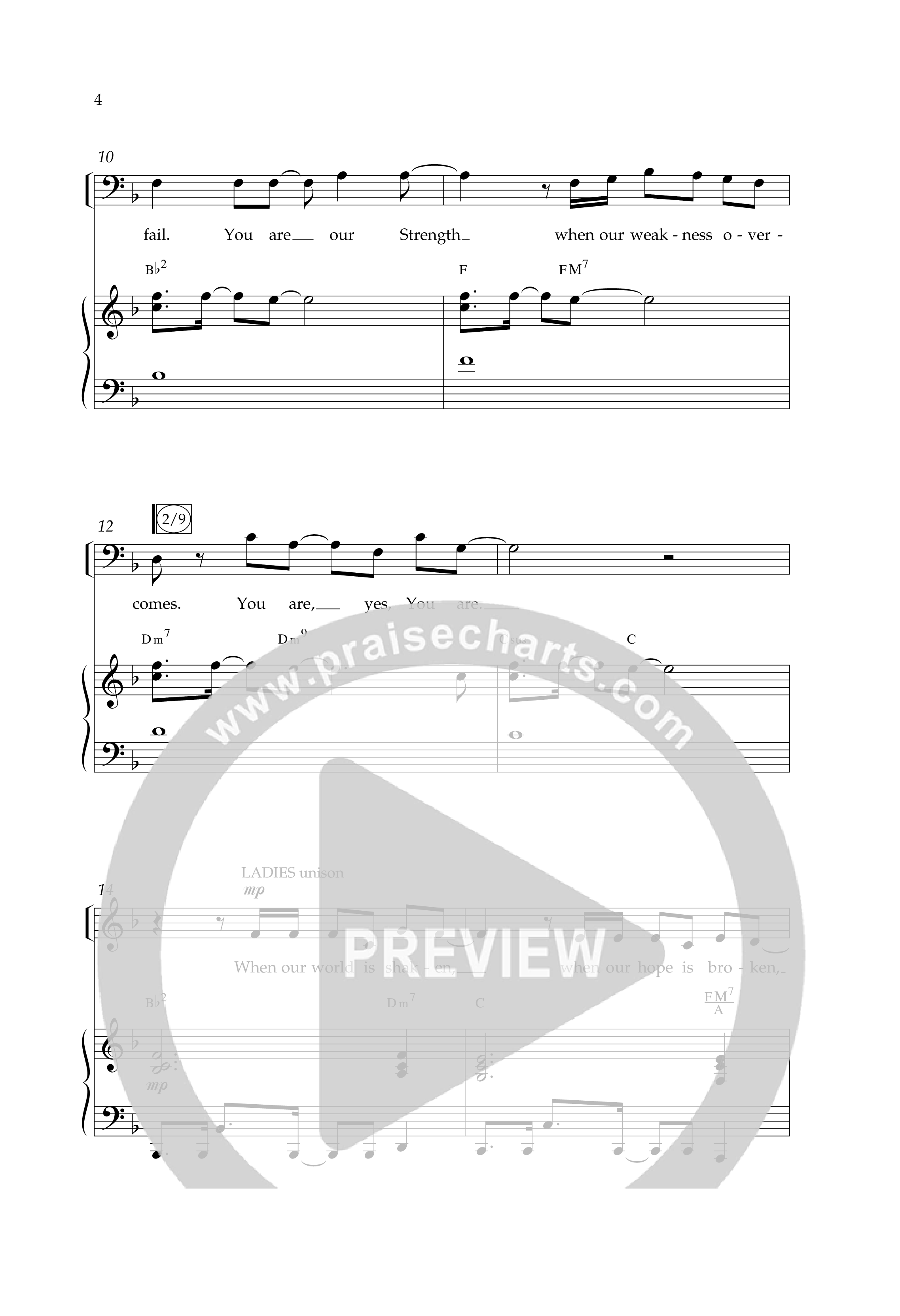 You Amaze Us (Choral Anthem SATB) Anthem (SATB/Piano) (Lifeway Choral / Arr. Danny Mitchell)